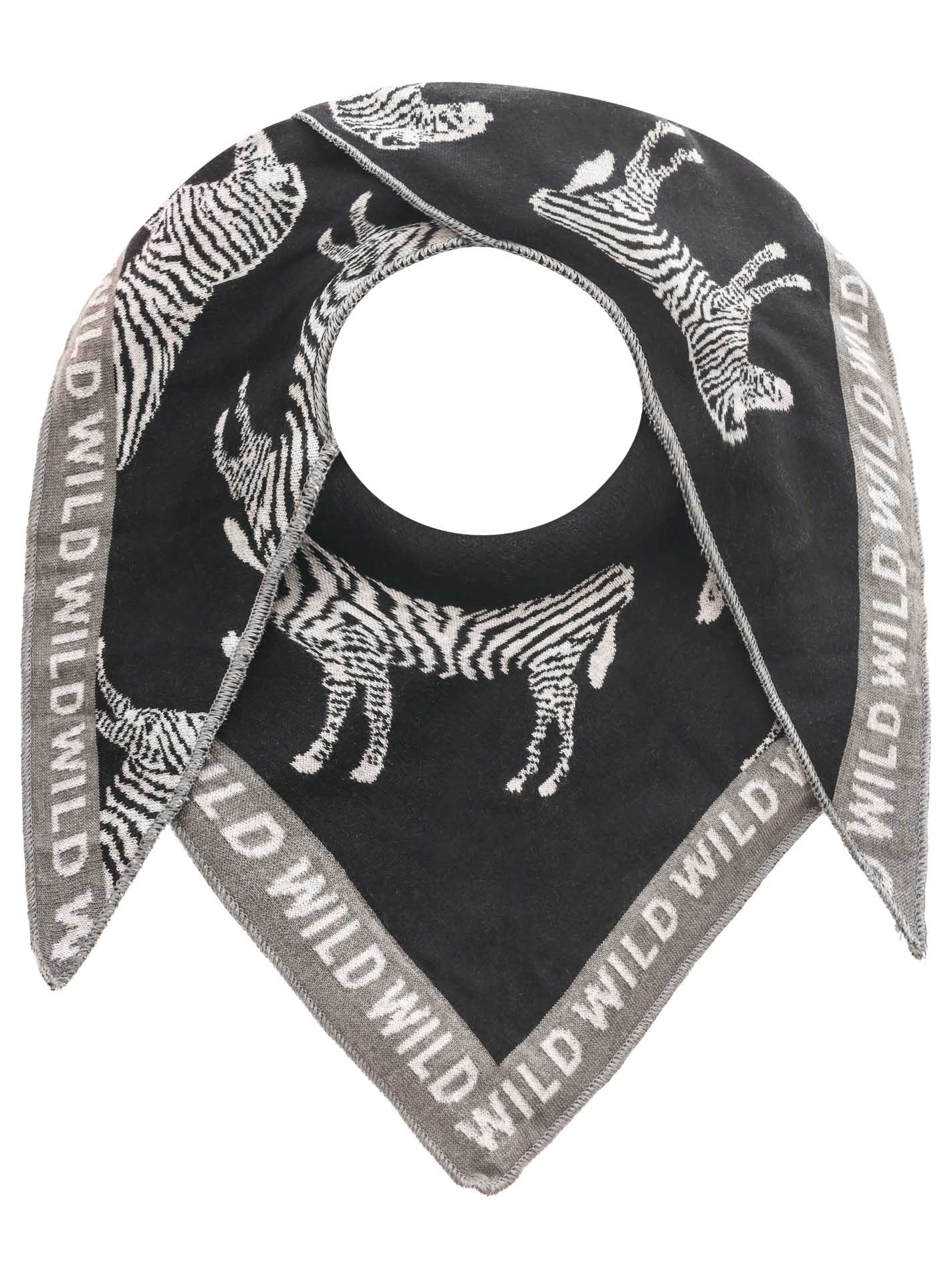 Zwillingsherz Dreieckstuch »"Süßer Dackel"« Tiermotiv, Schriftzug, wärmend, Strick