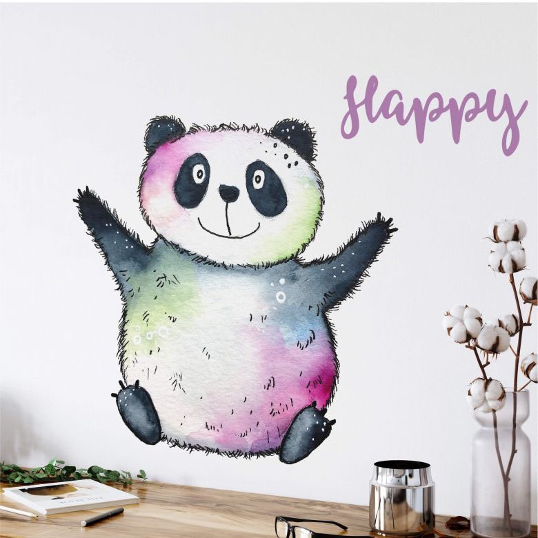 Wall-Art Wandtattoo »Lebensfreude - Happy Panda«, (1 St.) kaufen