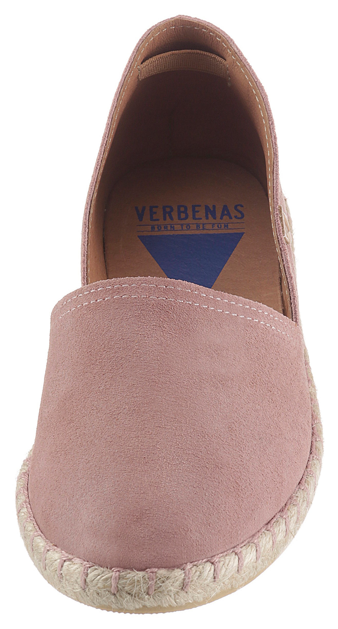 VERBENAS Espadrille, Schlupfschuh, Sommerschuh, Loafer mit typischem Jute-Rahmen