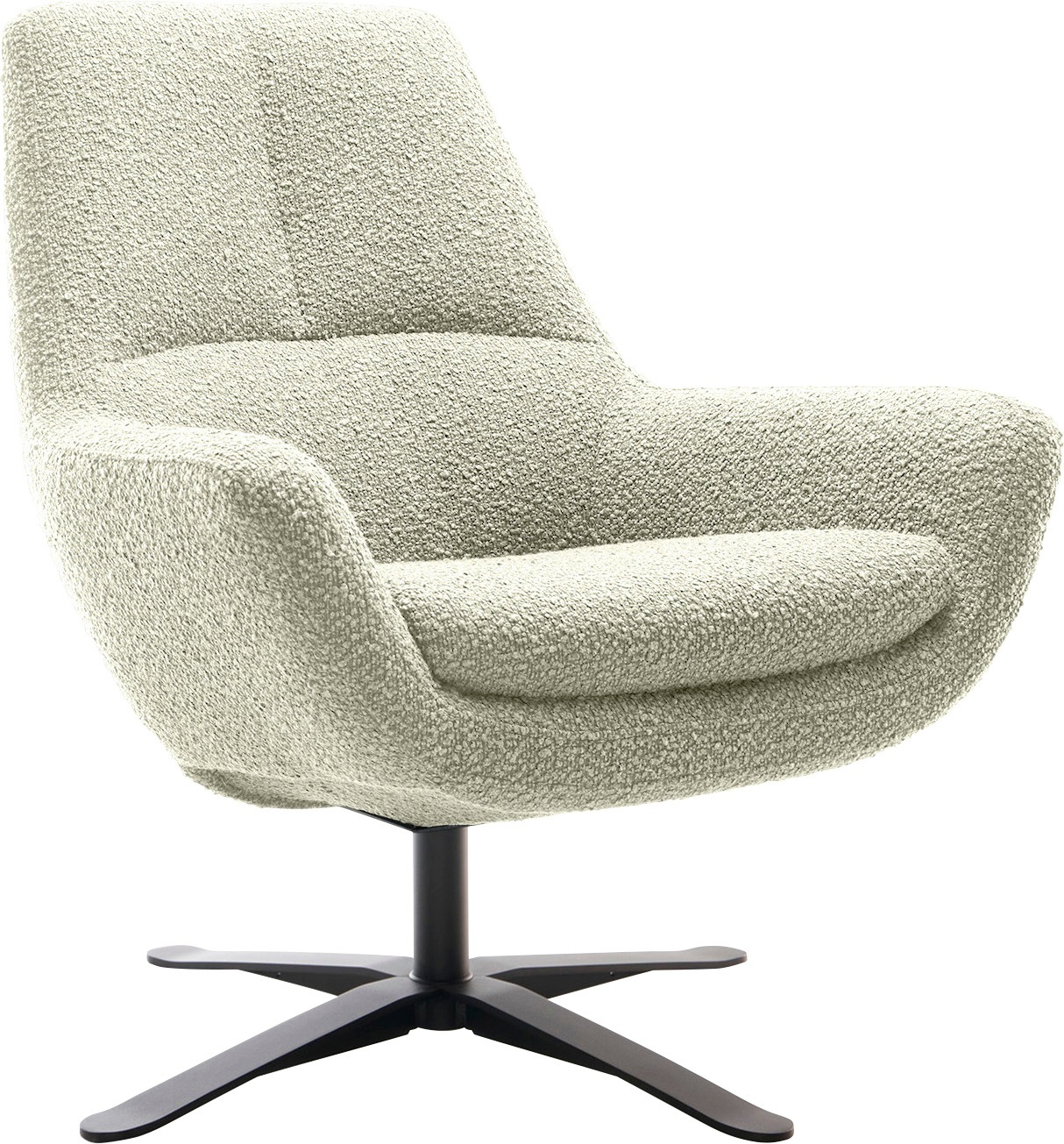 BETYPE Drehsessel »Be Organic Standard Back, Loungesessel«, in elegantem Design mit Drehfunktion