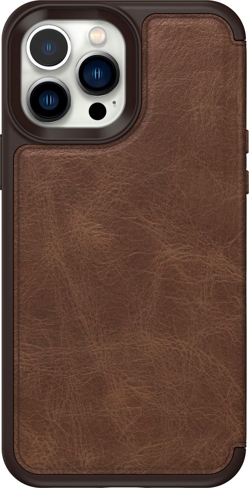 Otterbox Handyhülle »Strada Folio Series für Apple iPhone 13 Pro Max, Espresso Brown«