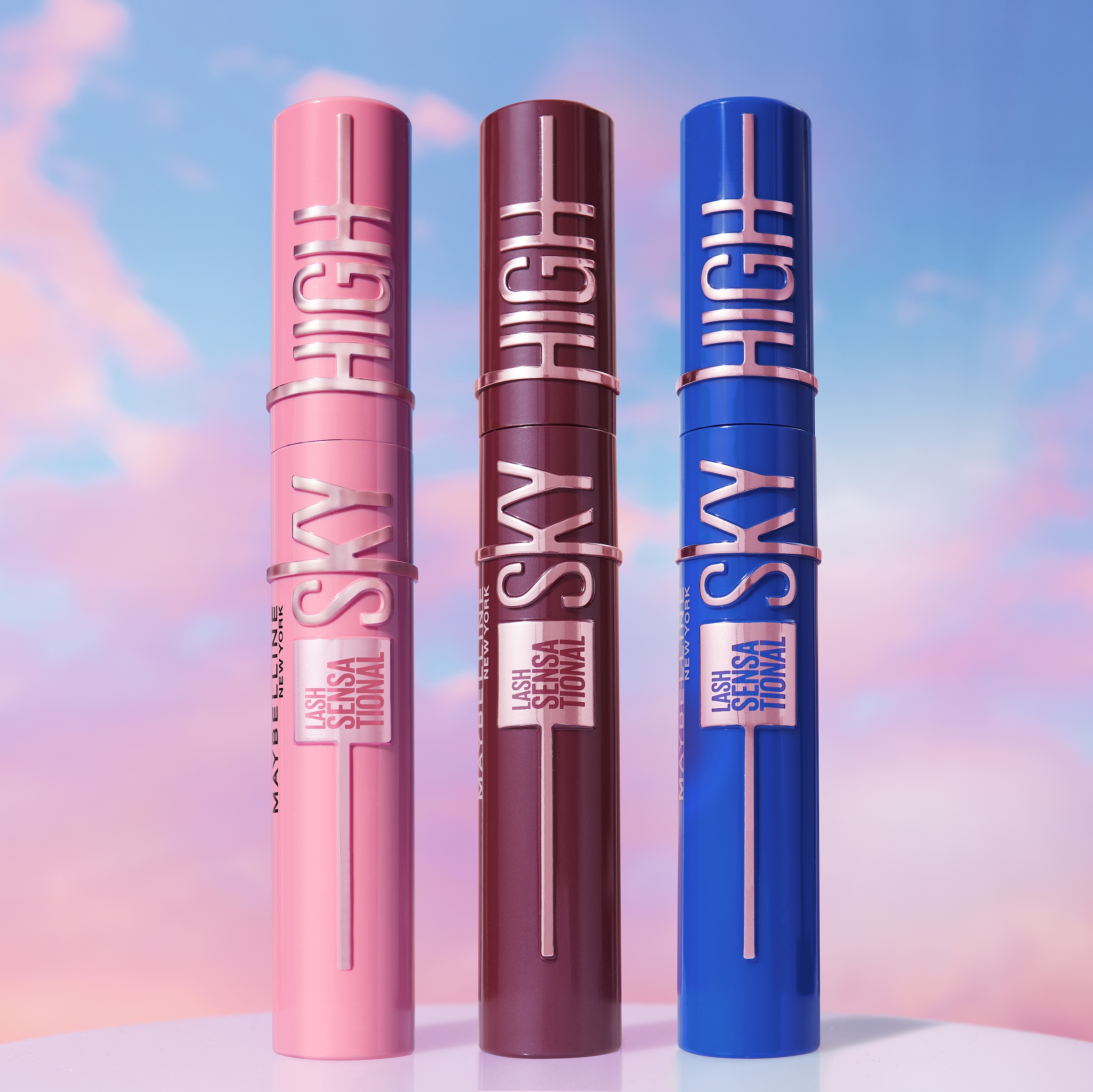 MAYBELLINE NEW YORK Mascara »LASH SENSATIONAL SKY HIGH« schafft volles Volumen und extreme Länge