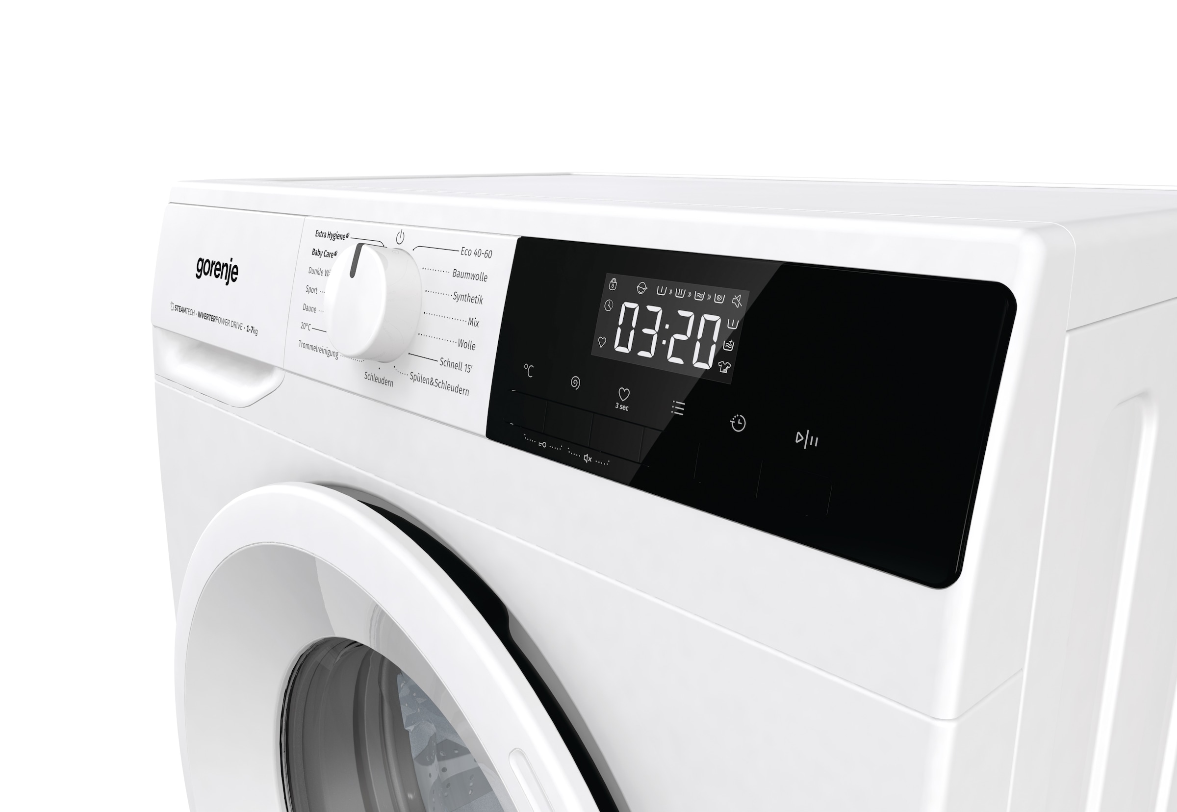 kg, 7 U/min, jetzt Waschmaschine, GORENJE 1400 OTTO online bei Quick 17´Programm WNHPI74SCPS/DE,