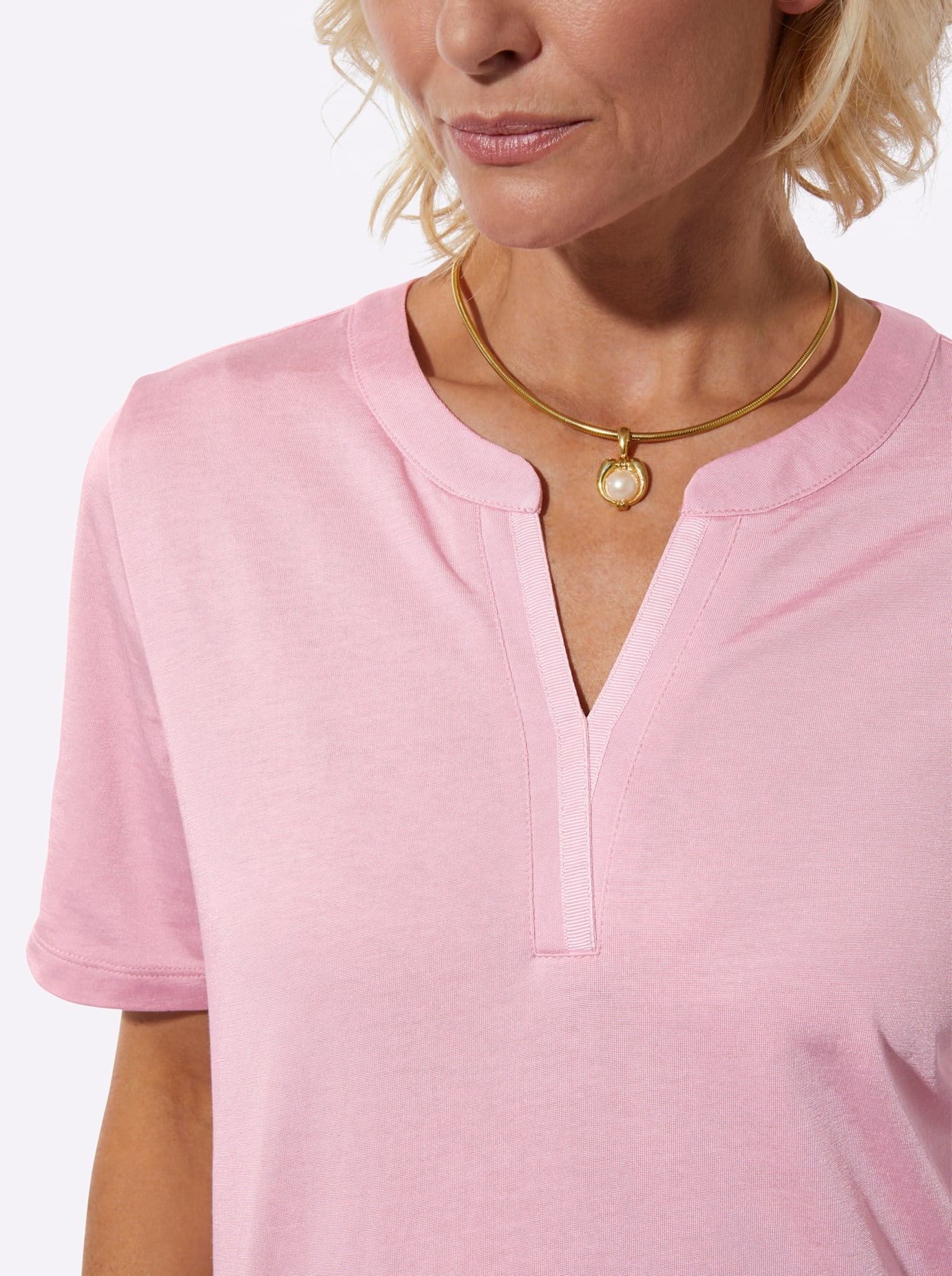   Rundhalsshirt »Kurzarm-Shirt« 1 tlg.