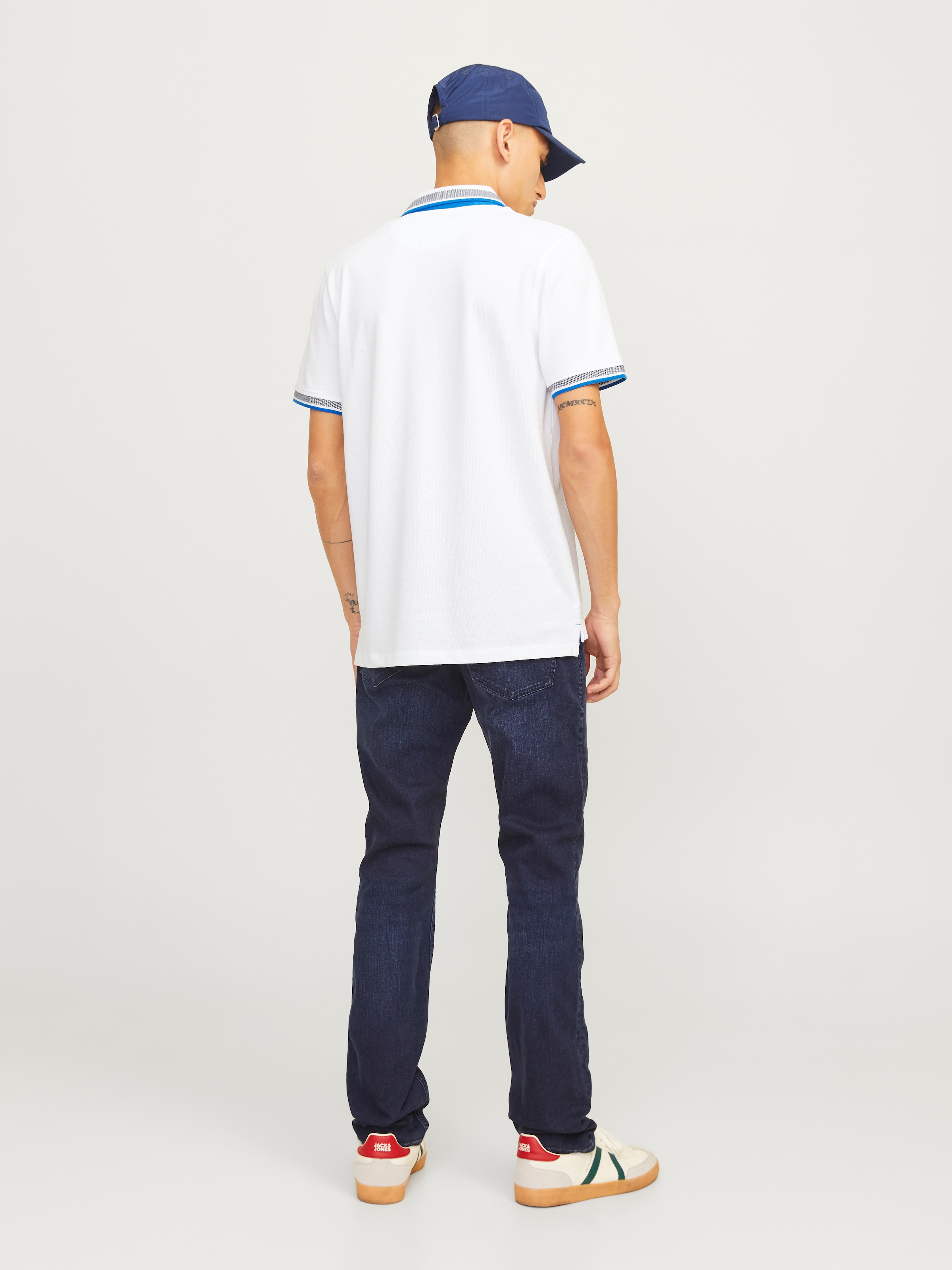 Jack & Jones Poloshirt »JJEPAULOS POLO SS NOOS«, mit Logo Stickerei