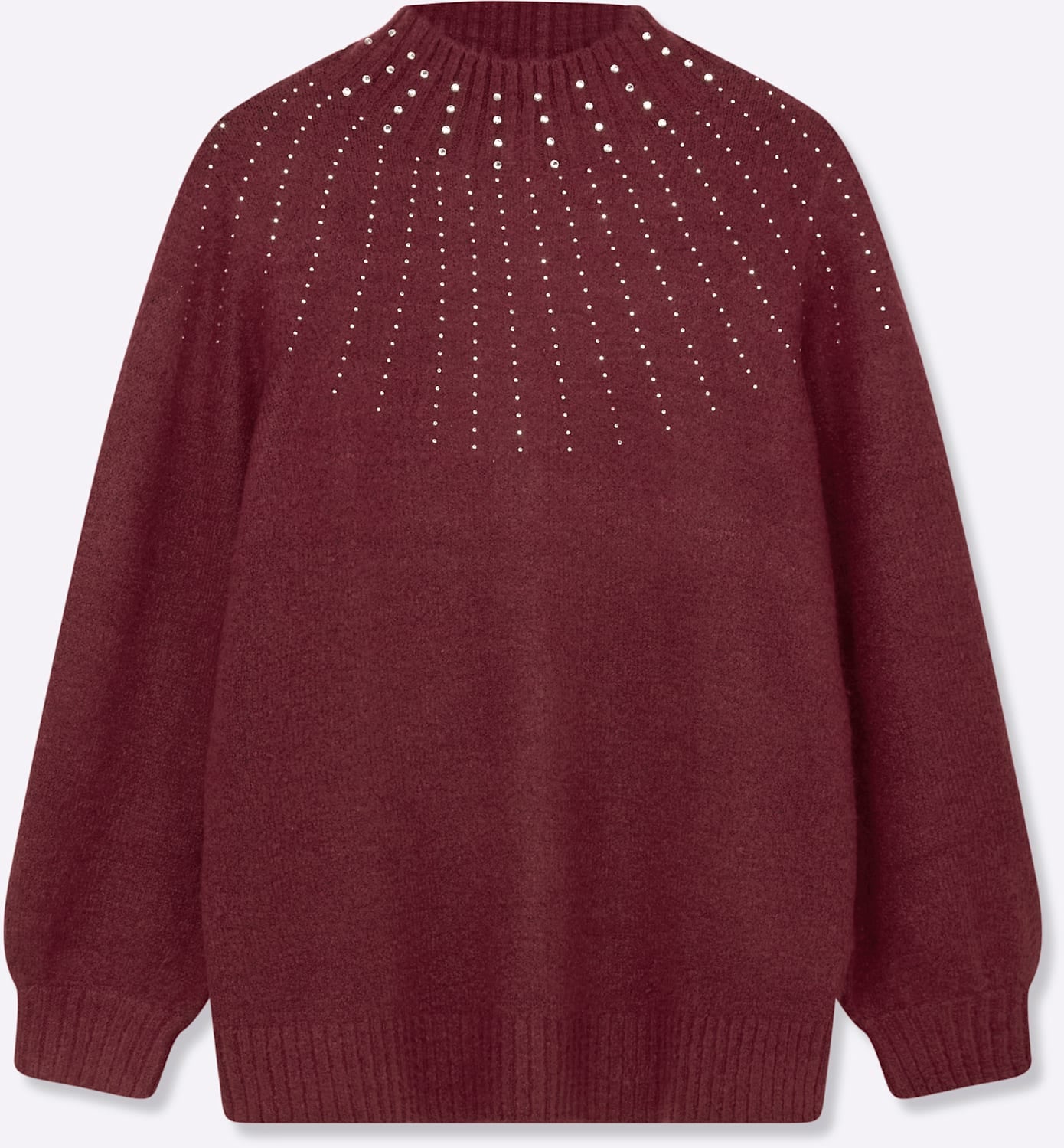 sheego by Joe Browns Stehkragenpullover »Pullover«
