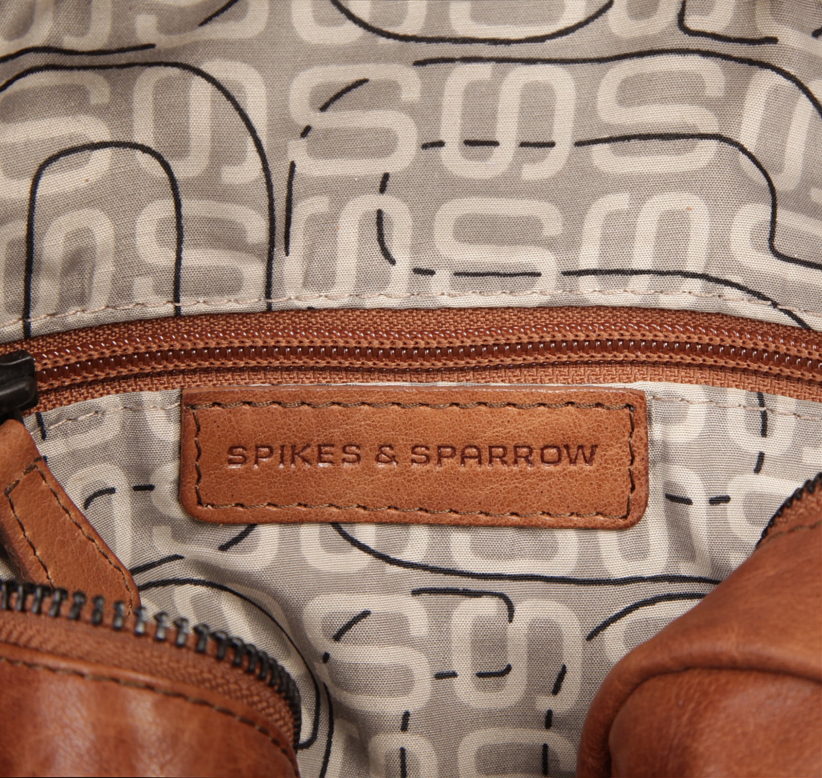 Spikes & Sparrow Umhängetasche echt Leder