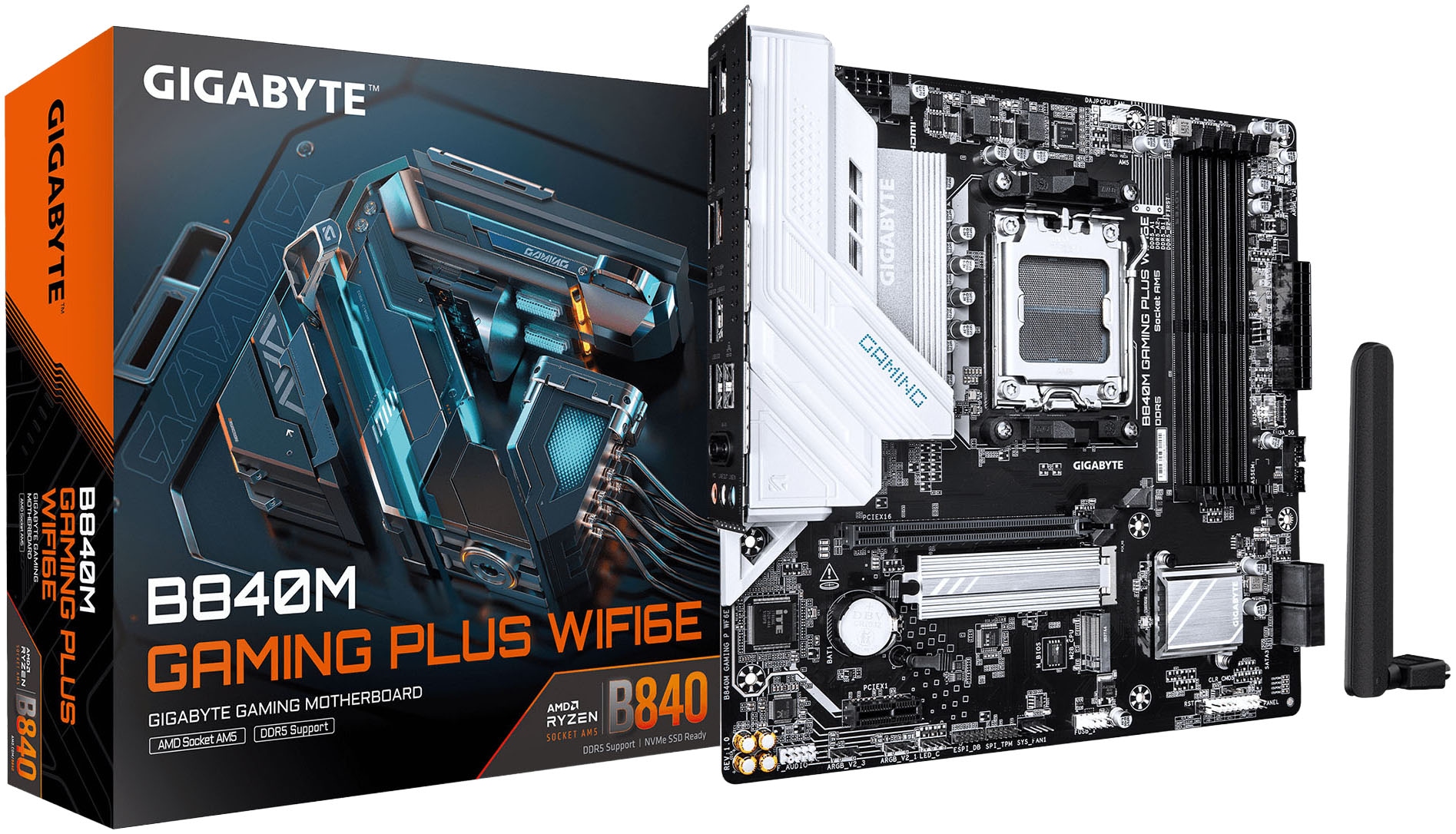 Gigabyte Mainboard »B840M GAMING PLUS WIFI6E«