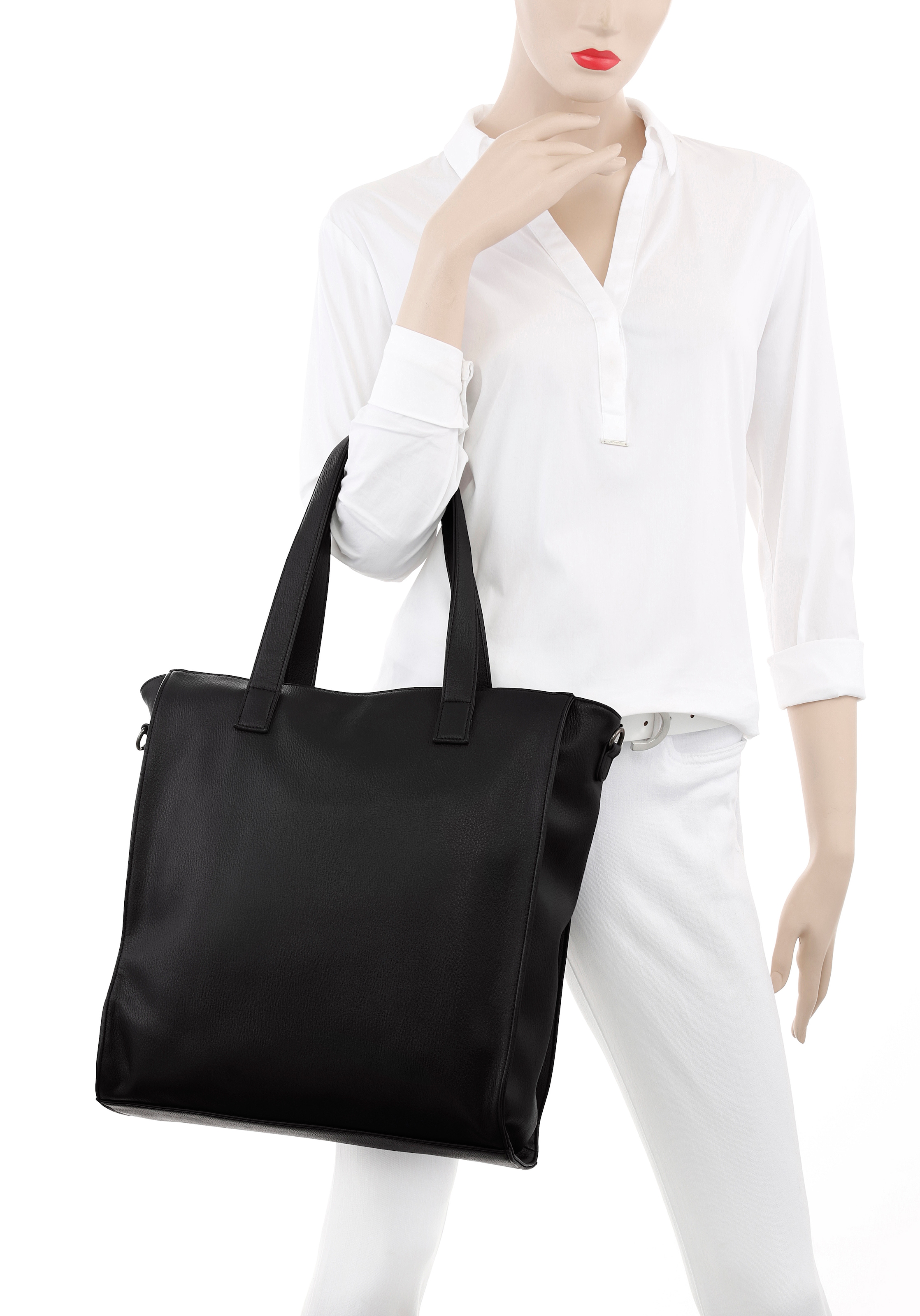 Aniston ACCESSOIRES Shopper »Nynke«, Handtasche Umhängetasche Tragetasche
