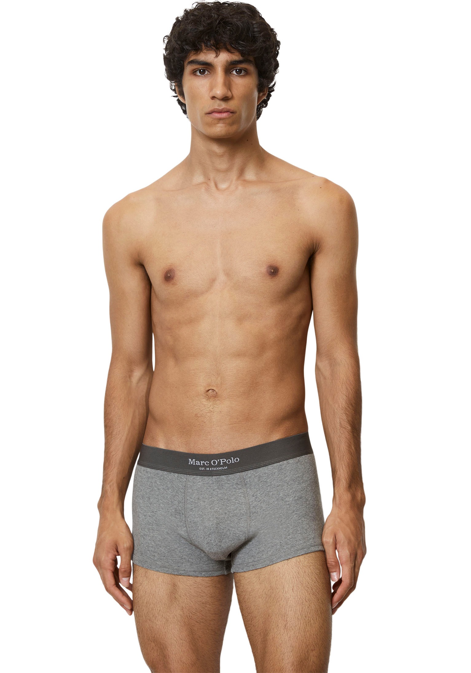 Marc O'Polo Boxer »Iconic Rib«, (2er Pack), mit flachen Nähten