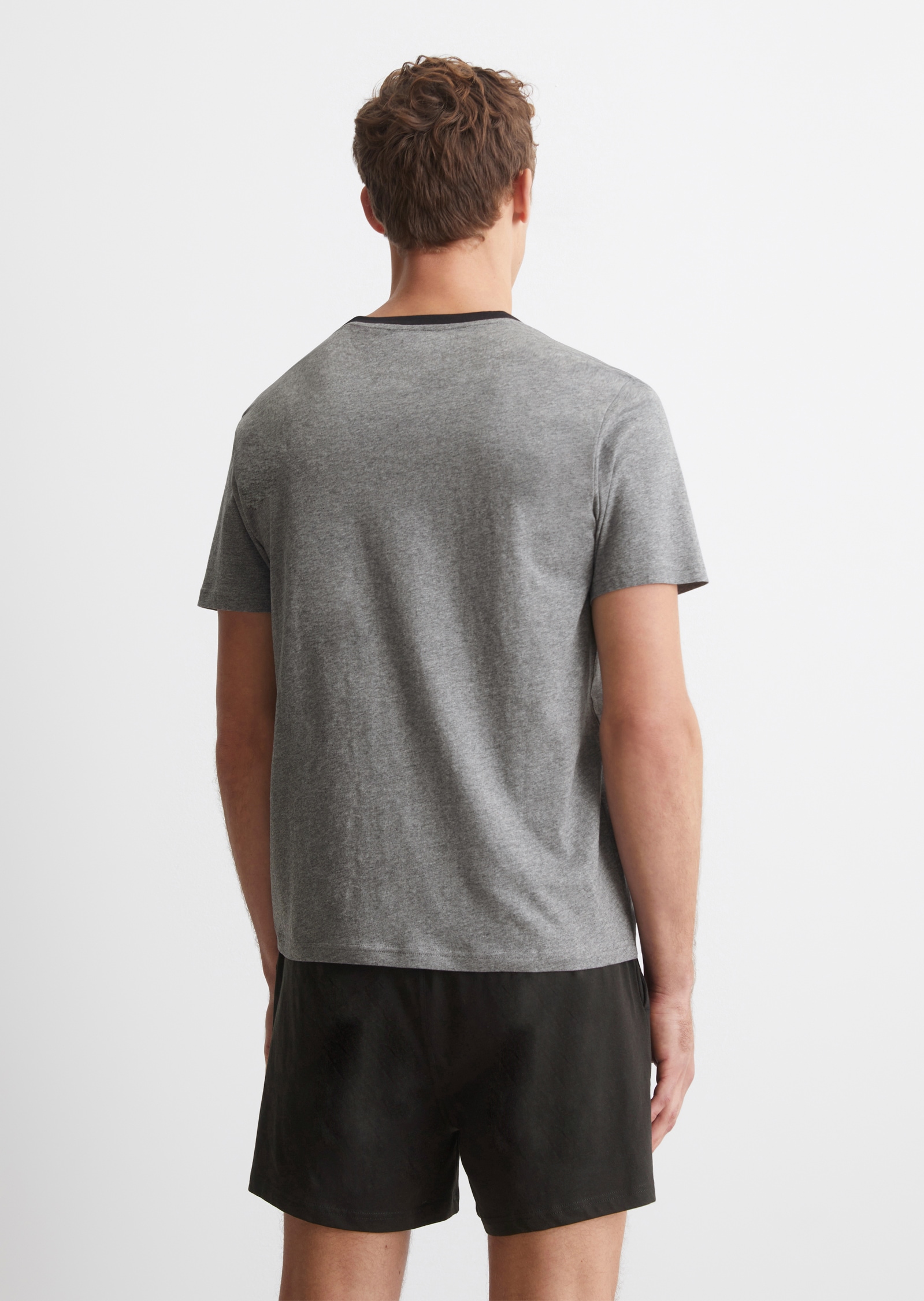 Marc O'Polo Shorty »Mix N Match Cotton«, (2 tlg.), Baumwolle, Jersey-Qualität, bequem, Kurzarm