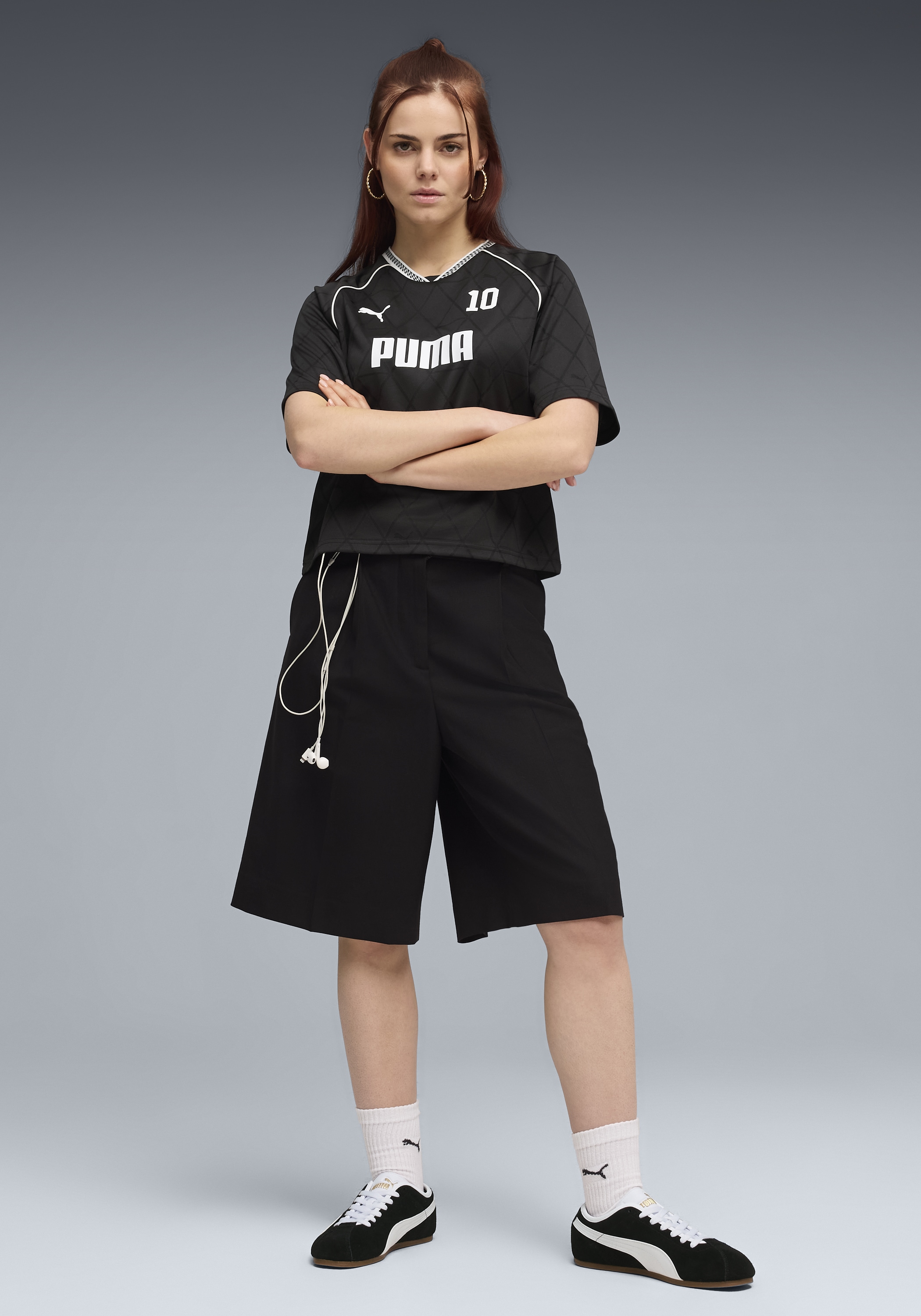 PUMA T-Shirt »SPORT RELAXED JERSEY« Kurzarm, Rundhalsausschnitt, DryCELL-Technologie