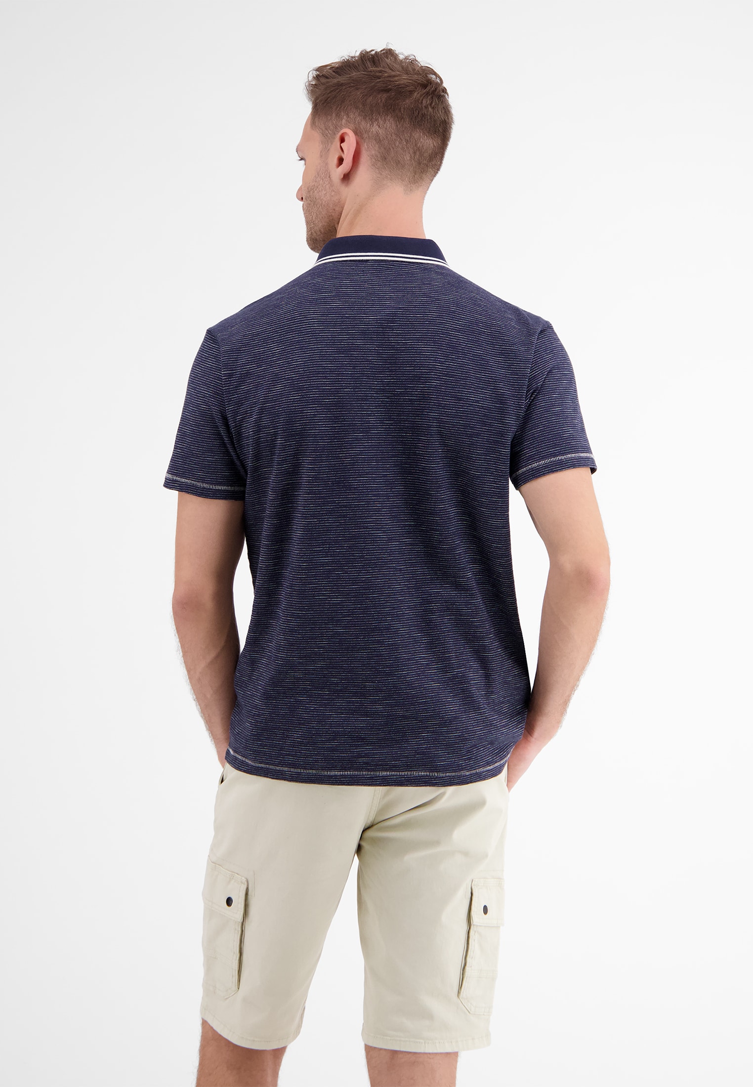 LERROS Poloshirt »Poloshirt mit Finelinerstreifen«