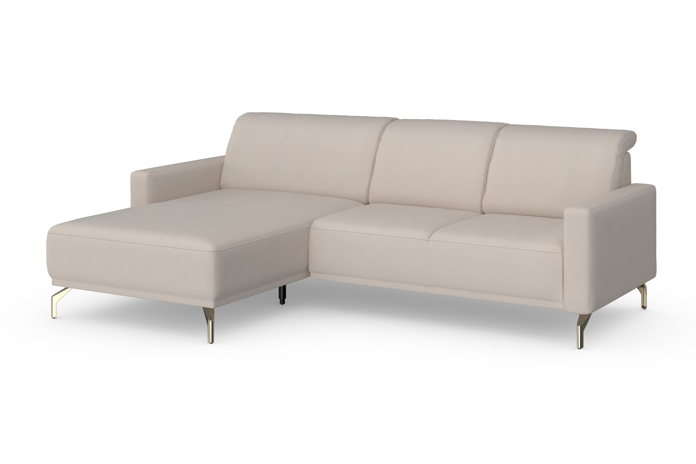 sit&more Ecksofa »Bailando L-Form«, wahlweise mit Kopfteilverstellung und Vorziehsitz, motorisch