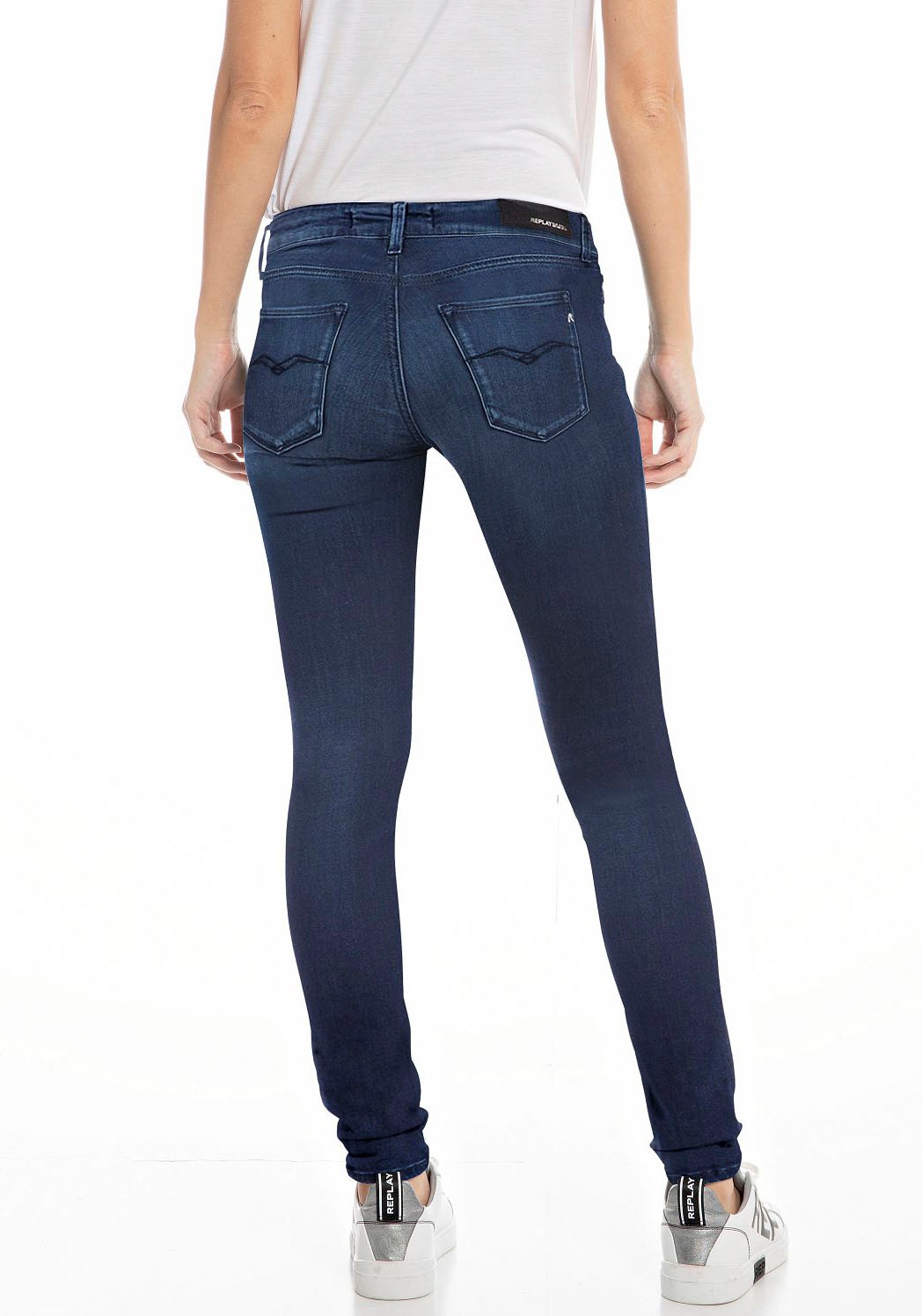 Replay 5-Pocket-Jeans »NEW LUZ Skinny Fit«, in Ankle-Länge