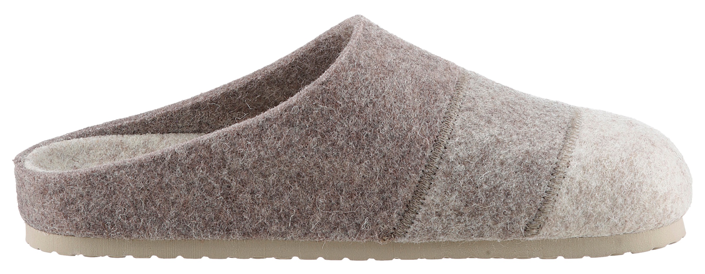 Aniston SHOES Clog »Panal«, Hausschuh, Homeslipper in Patchwork-Optik
