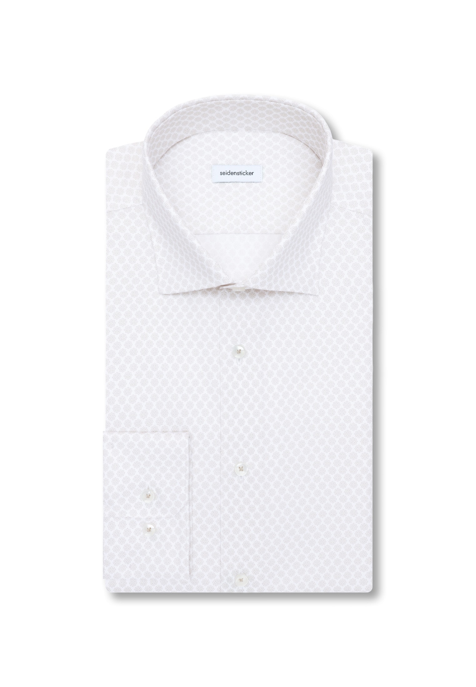 seidensticker Businesshemd »Schwarze Rose« Slim 1/1 Kentkragen Druck