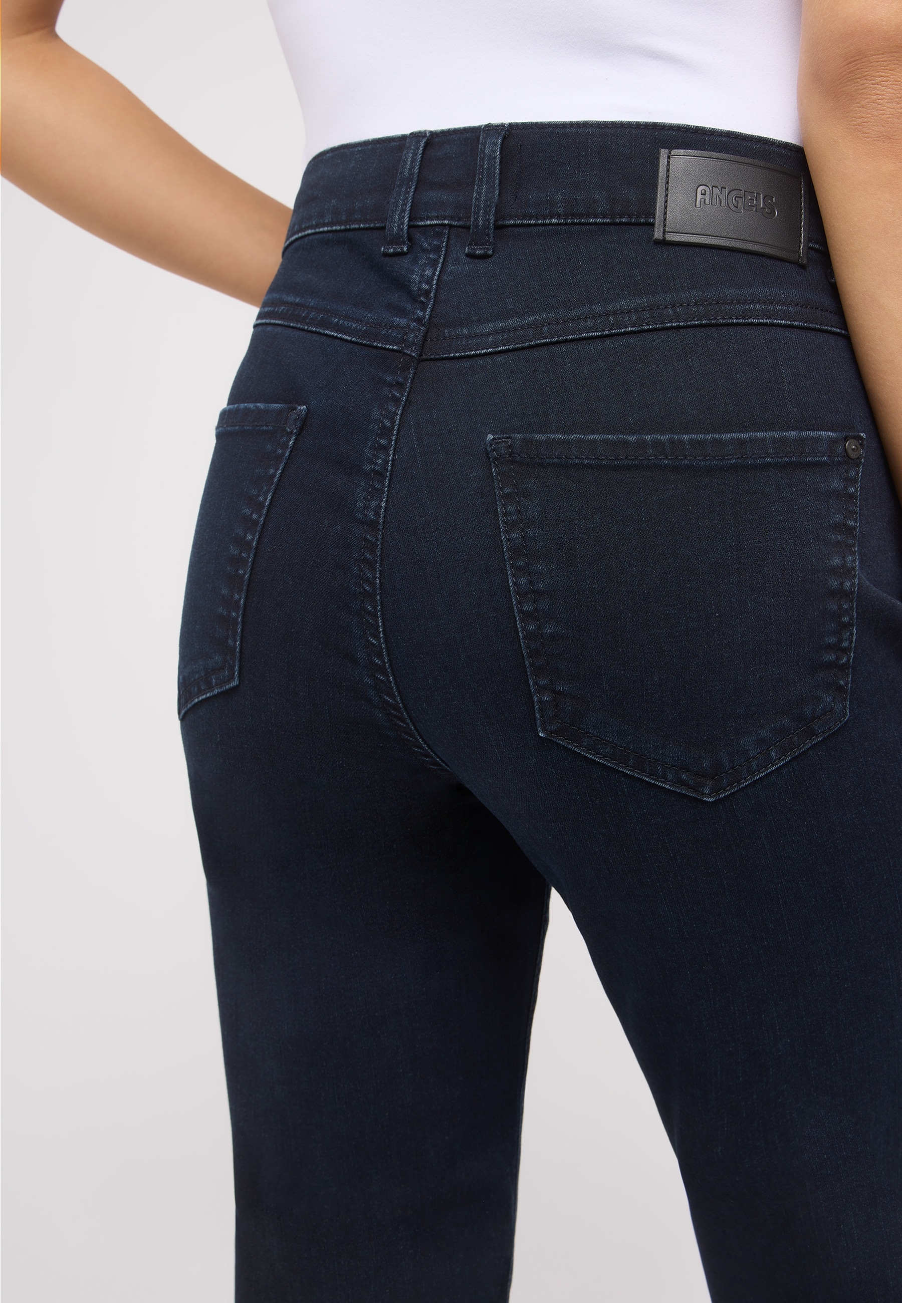 ANGELS Straight-Jeans »Lara«, mit weitem Bein