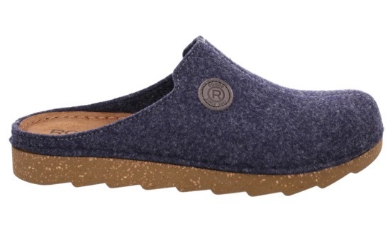 Rohde Pantoffel »FOGGIA-H«  , Hausschuh, Clog, Schlappen mit Label