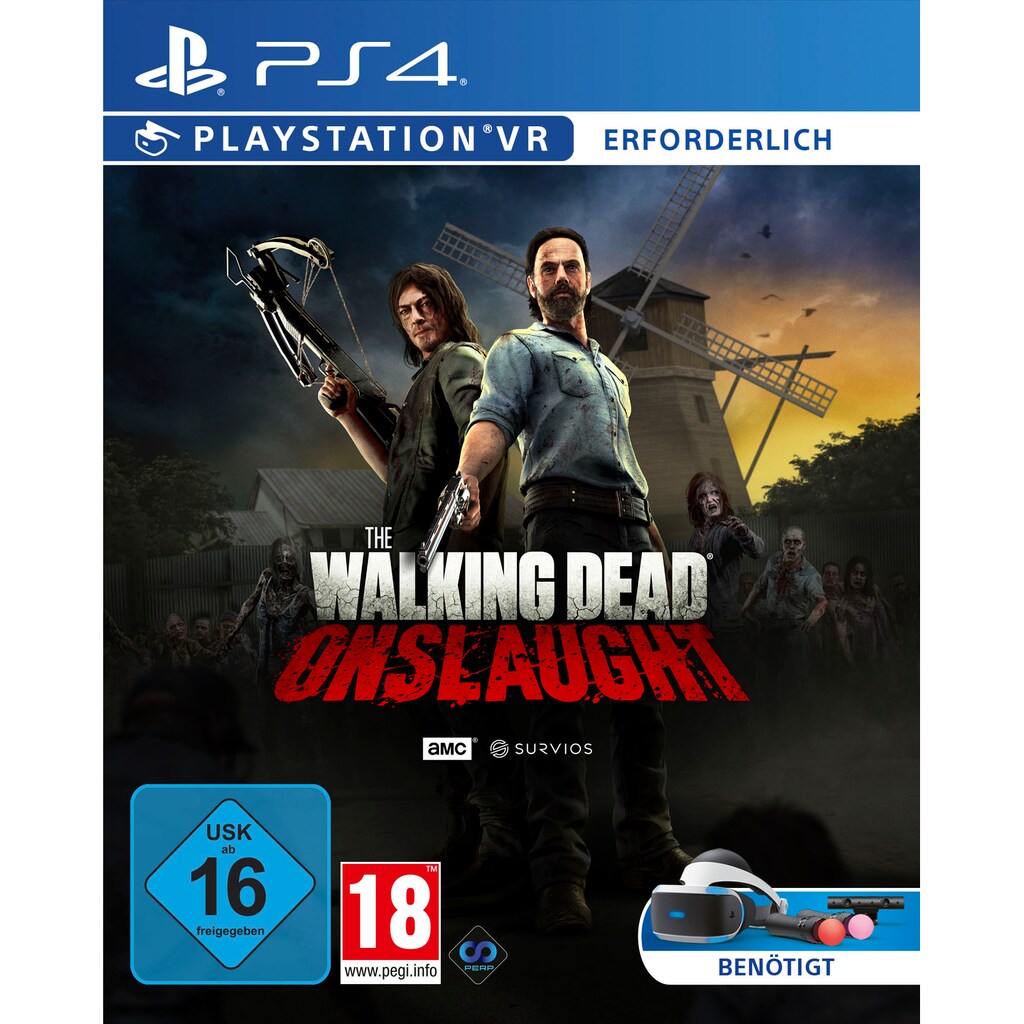 Spielesoftware »The Walking Dead Onslaught (VR)«, PlayStation 4