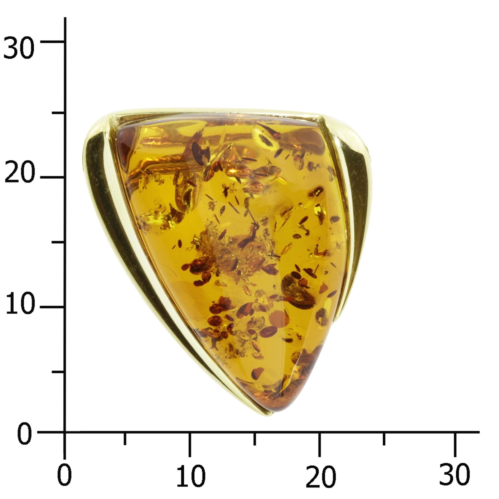 OSTSEE-SCHMUCK Kettenanhänger »- Gleiter-Lara - Gold 585/000 - Bernstein«