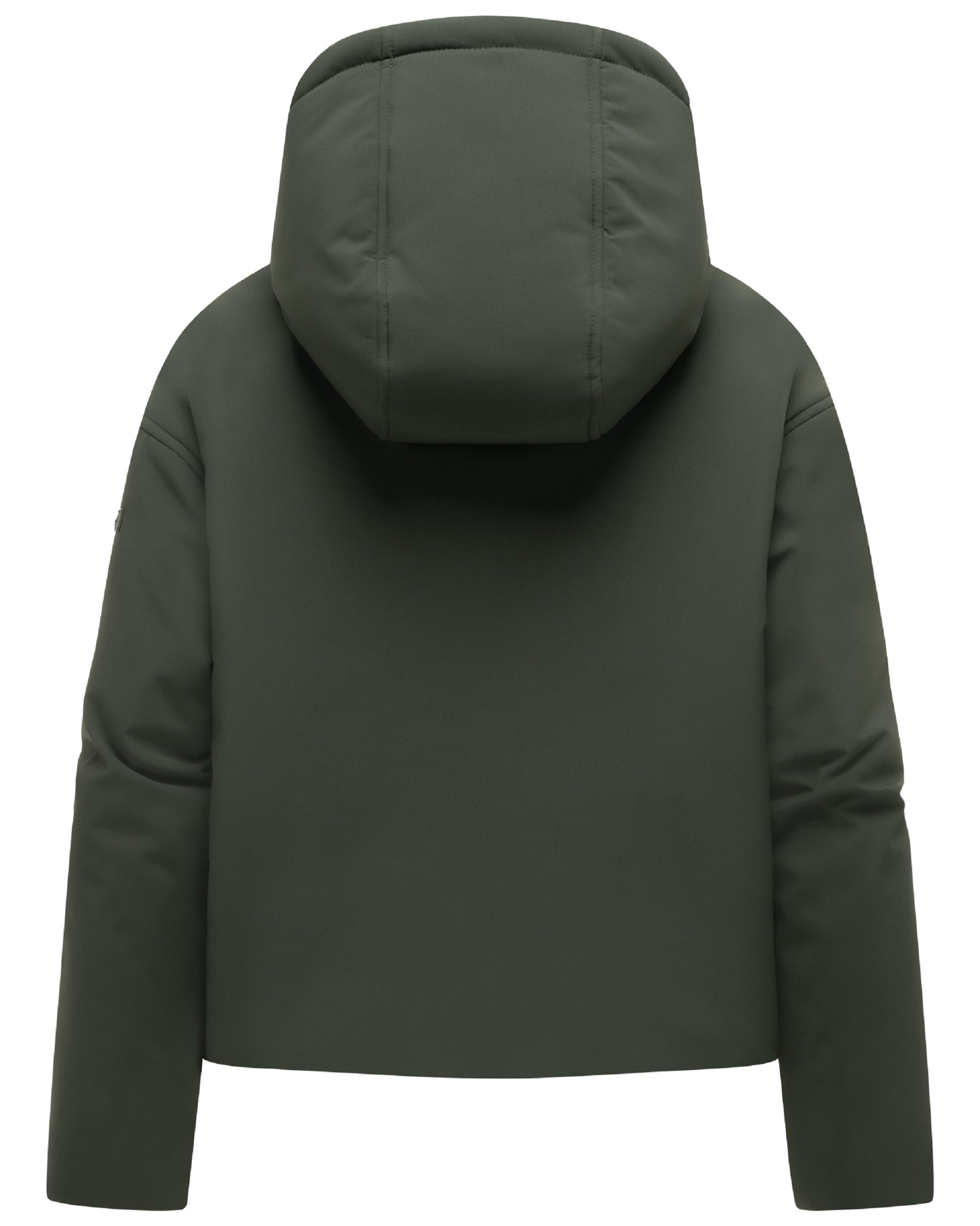 Navahoo Winterjacke »Bomberjacke Biscuitaa 14« mit Kapuze Kurze warme Damenjacke