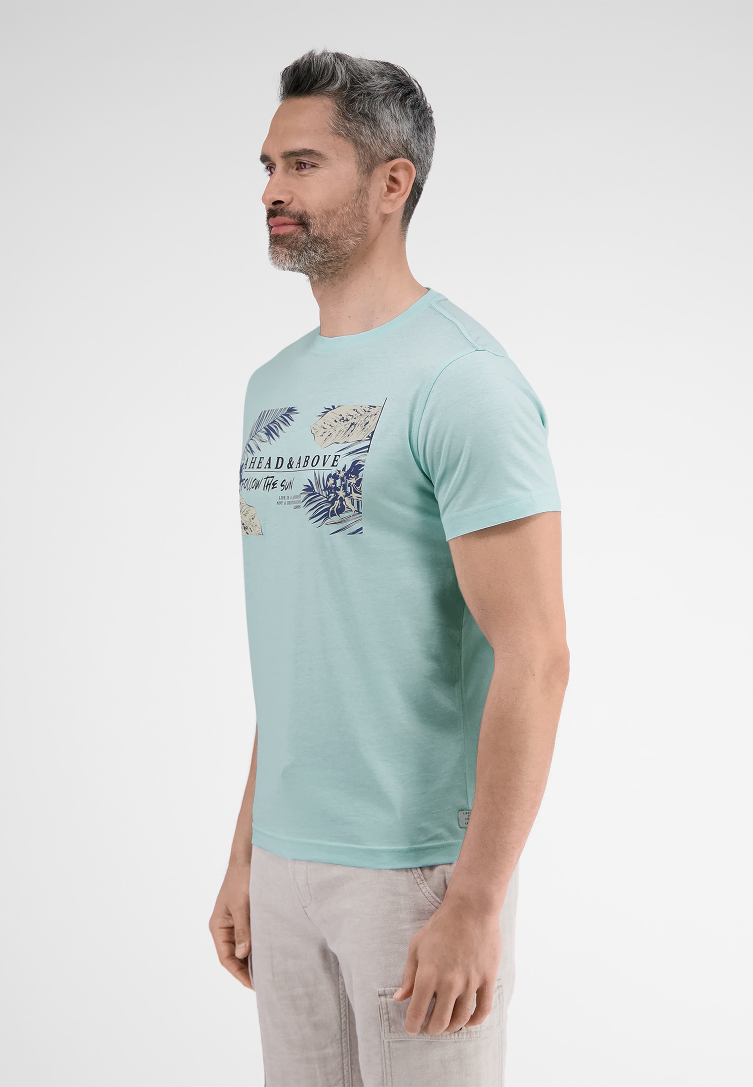 LERROS T-Shirt »LERROS T-Shirt mit Design«