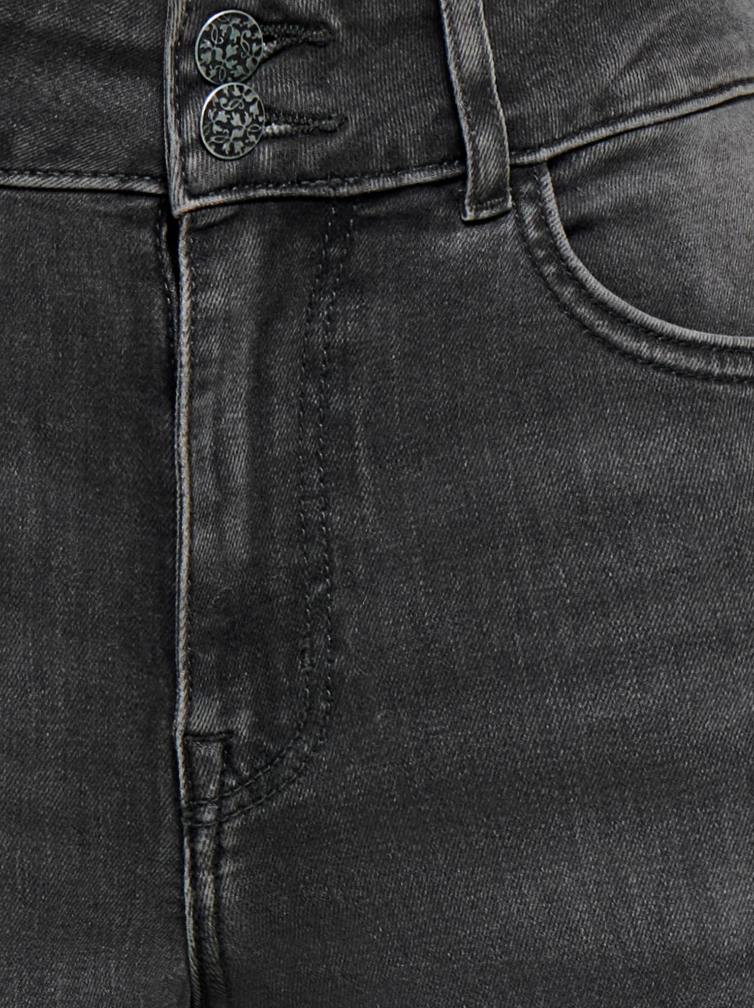 ONLY High-waist-Jeans »ONLMADISON BLUSH HW WD DB BT SIK221 NOOS« hohe Leibhöhe, weite Beinform, gewaschener Denim-Look