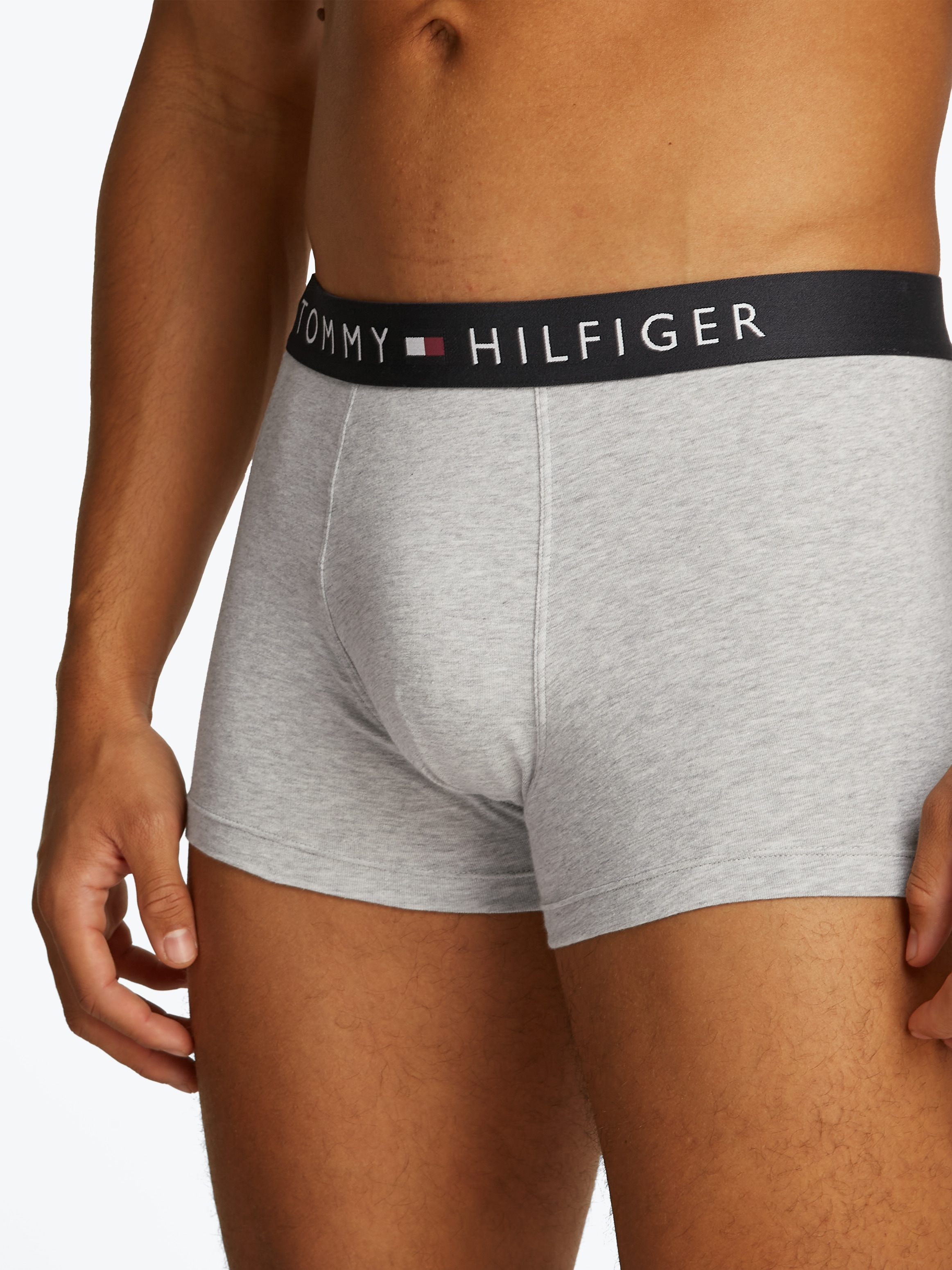 Tommy Hilfiger Underwear Trunk »3P TRUNK«, (Packung, 3 St., 3er), mit Logobund