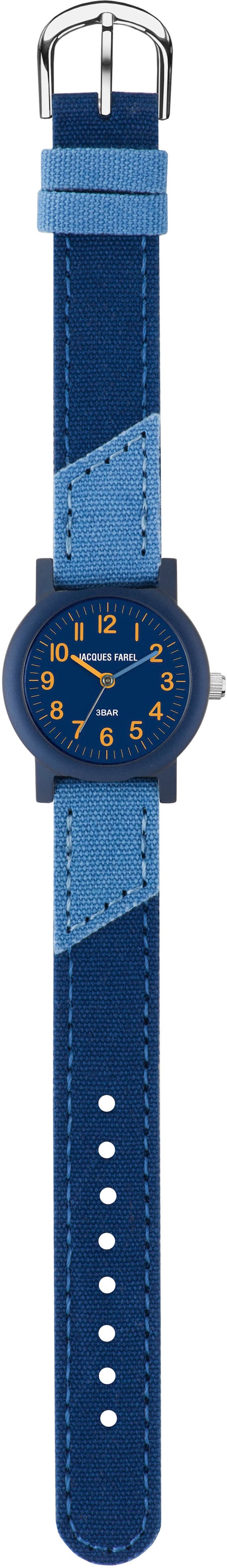 Jacques Farel Quarzuhr »ORG 1467«, Armbanduhr, Kinderuhr, ideal auch als Geschenk