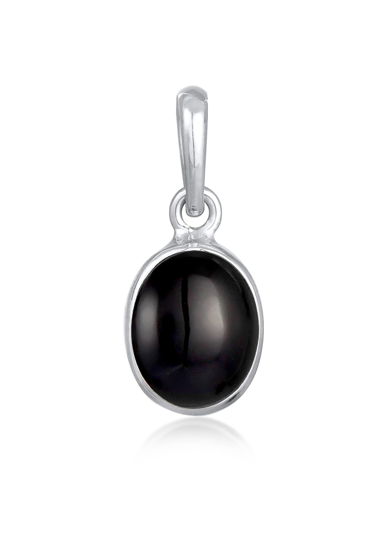 Elli Amulett »Anhänger Onyx Anhänger Klassisch 925 Silber«