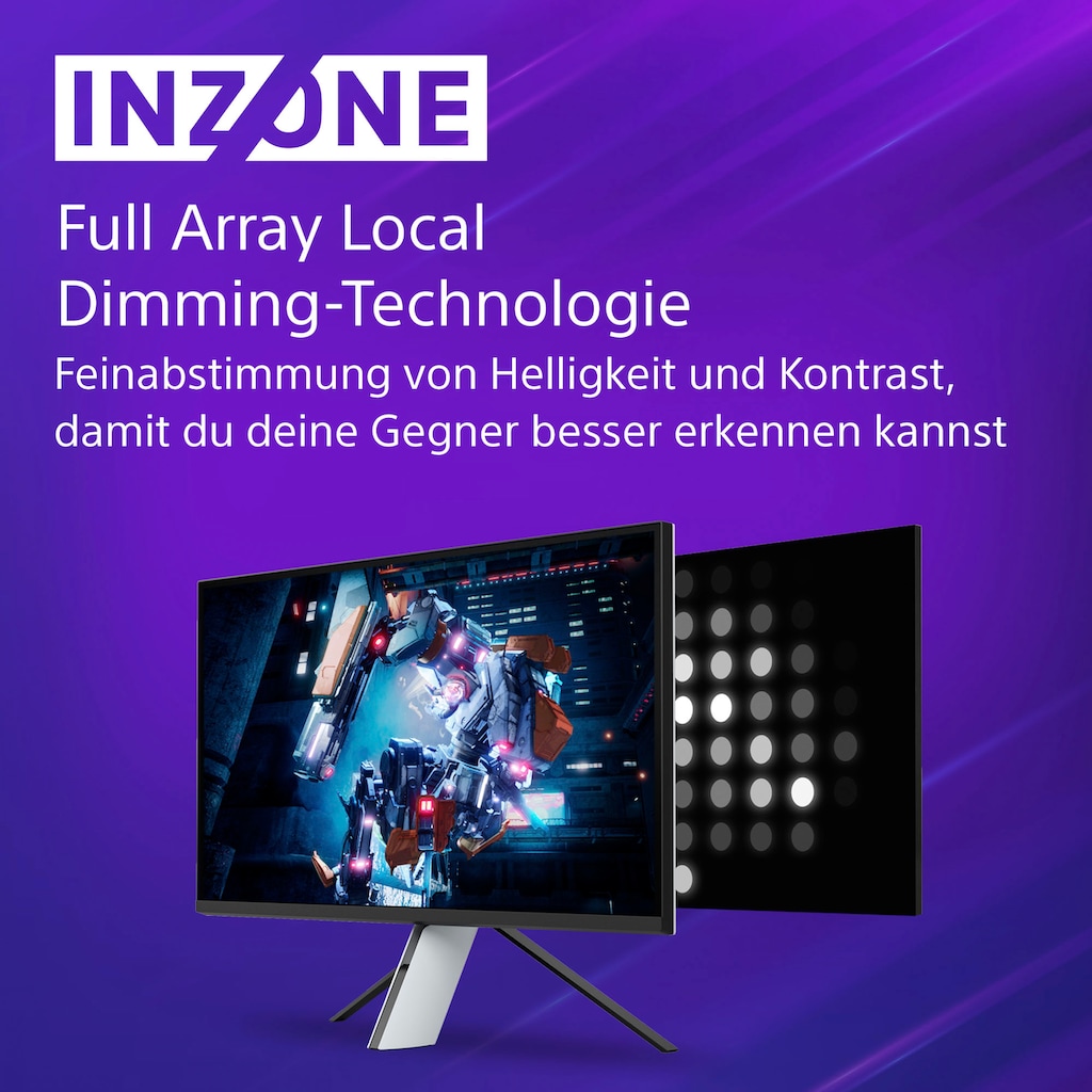 Sony Gaming-Monitor »INZONE M9«, 68 cm/27 Zoll, 3840 x 2160 px, 4K Ultra HD, 1 ms Reaktionszeit, 144 Hz