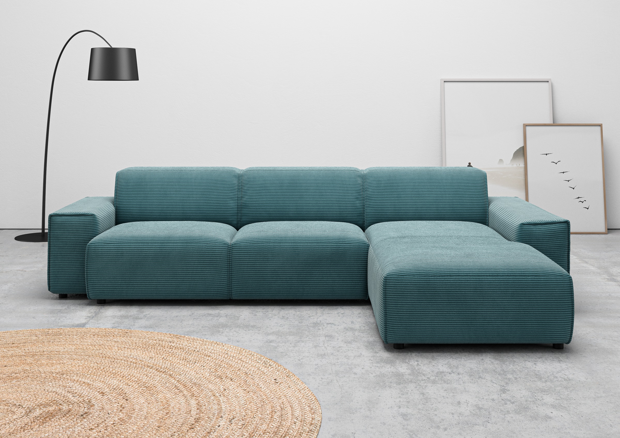 Ecksofa »Glimminge auch in Breitcord, Feincord, Bouclé + Easy care-Bezug«, L-Form,...