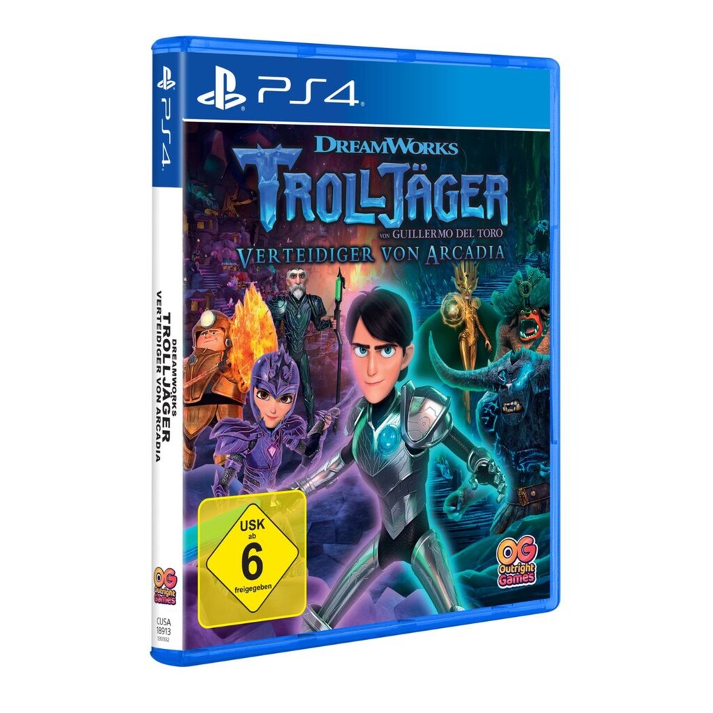 Outright Games Spielesoftware »Trolljäger - Verteidiger von Arcadia«, PlayStation 4