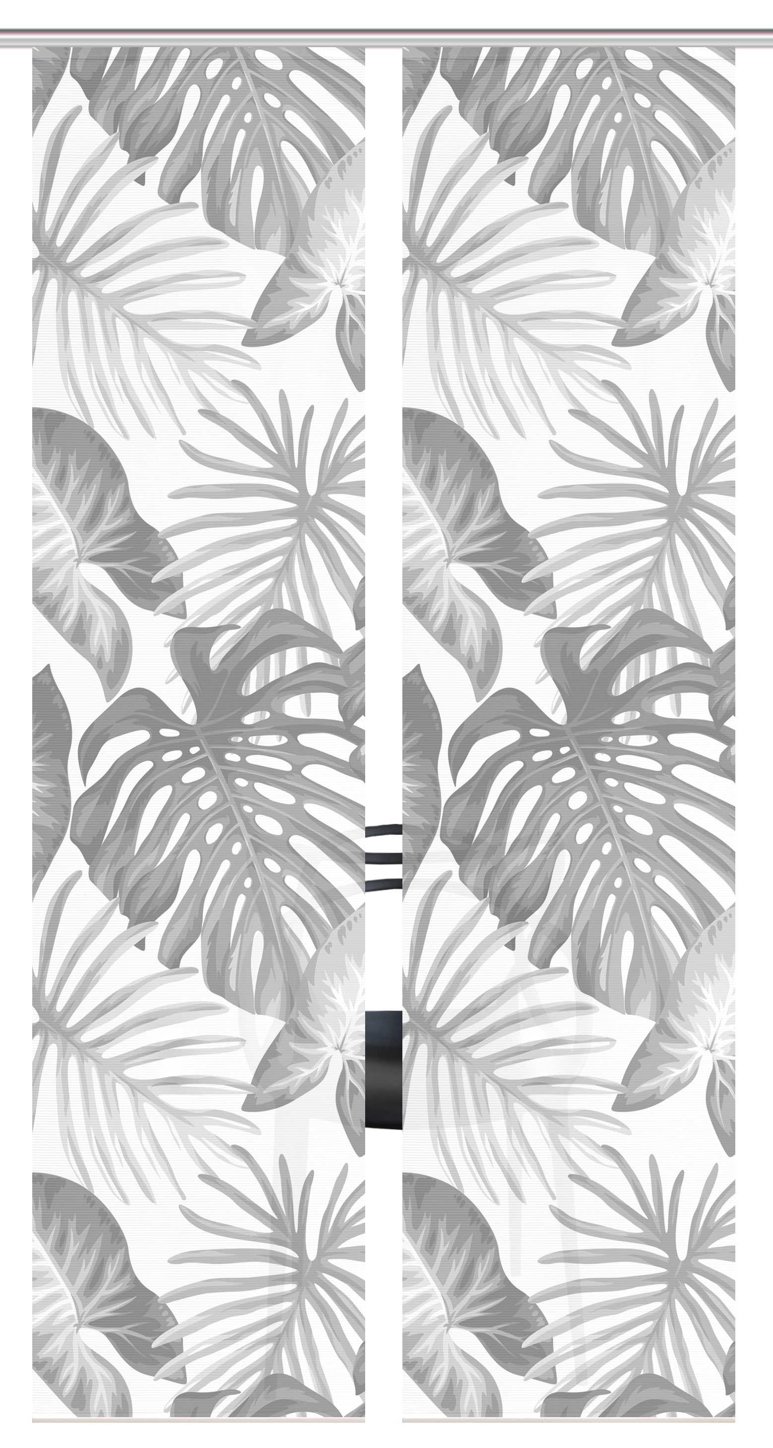 Vision S Schiebegardine »SANJA« Paneelwagen 2 Stk. tlg. Schiebevorhang,Bambusoptik,Digitaldruck,SET