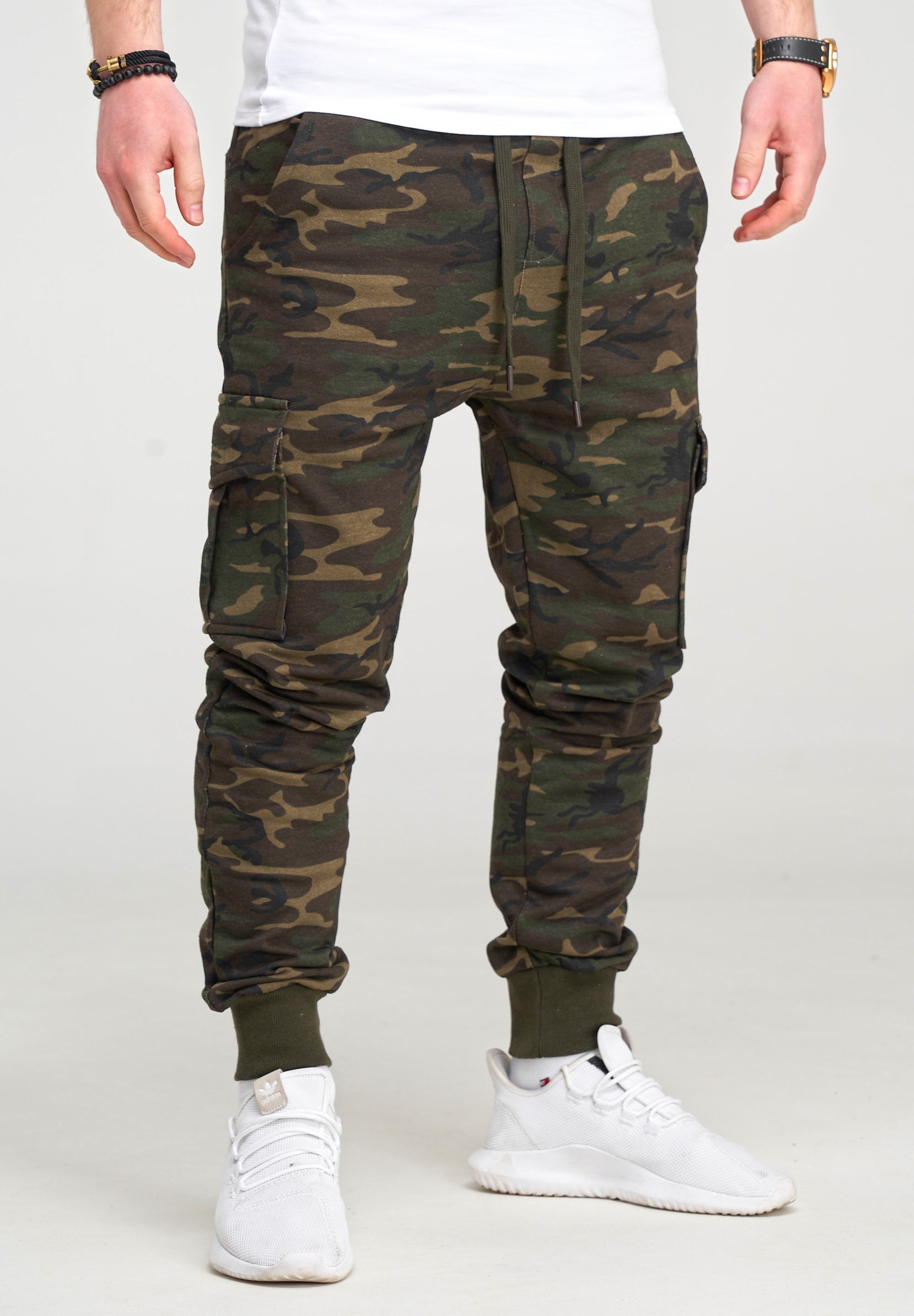 SOULSTAR Jogginghose »Lange Sporthose Trainingshose mit Cargotaschen«  mit Seitentaschen