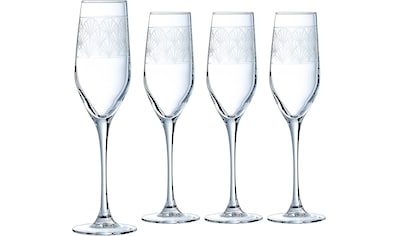 Sektglas »Trinkglas Paradisio«, (Set, 4 tlg.)