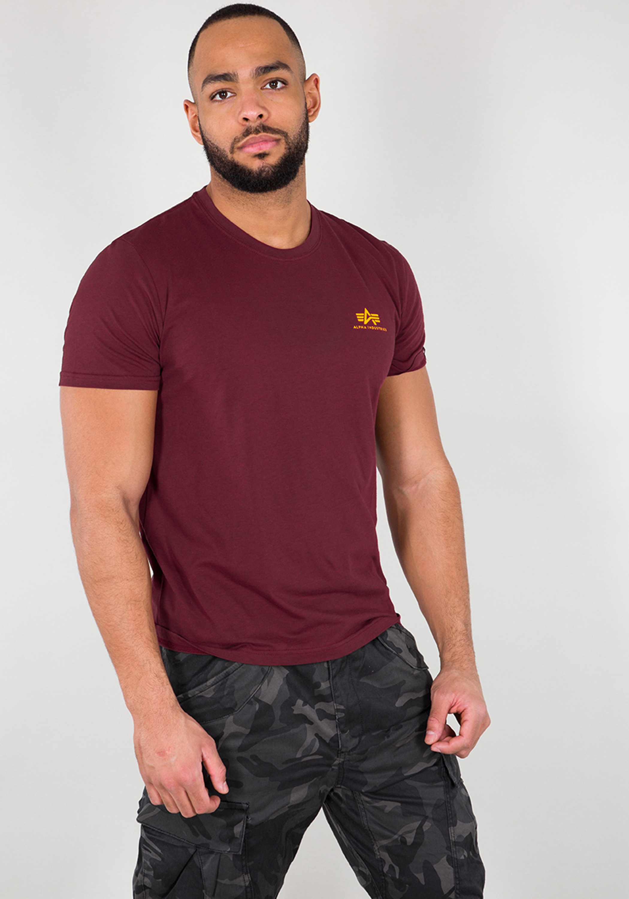 Alpha Industries T-Shirt »Alpha Industries Men - T-Shirts Basic T-Shirt SL«
