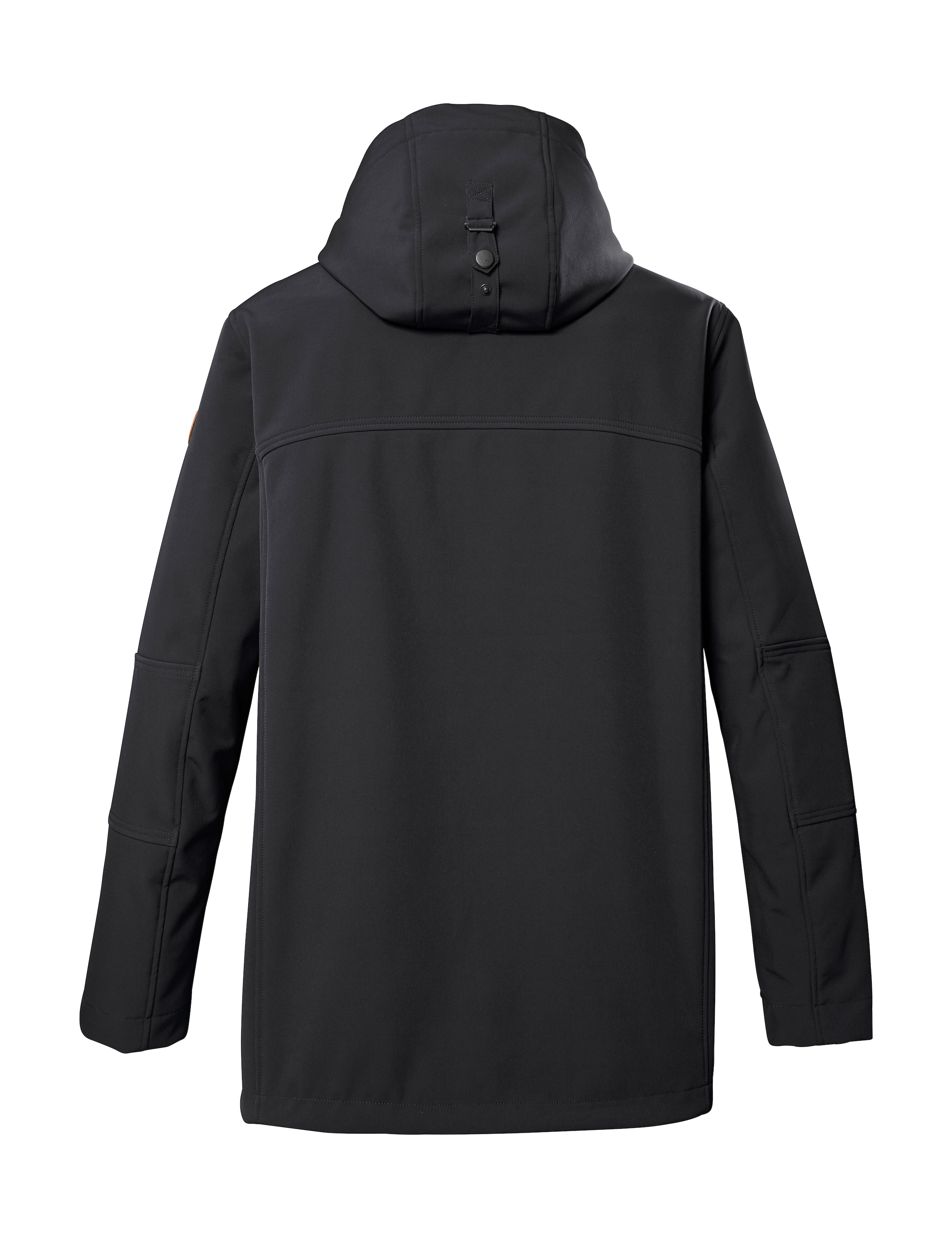 STOY Softshelljacke »STW 17 MN SFTSHLL JCKT«, Wasserabweisende, atmungsaktive Softshelljacke mit abnehmbarer Kapuze