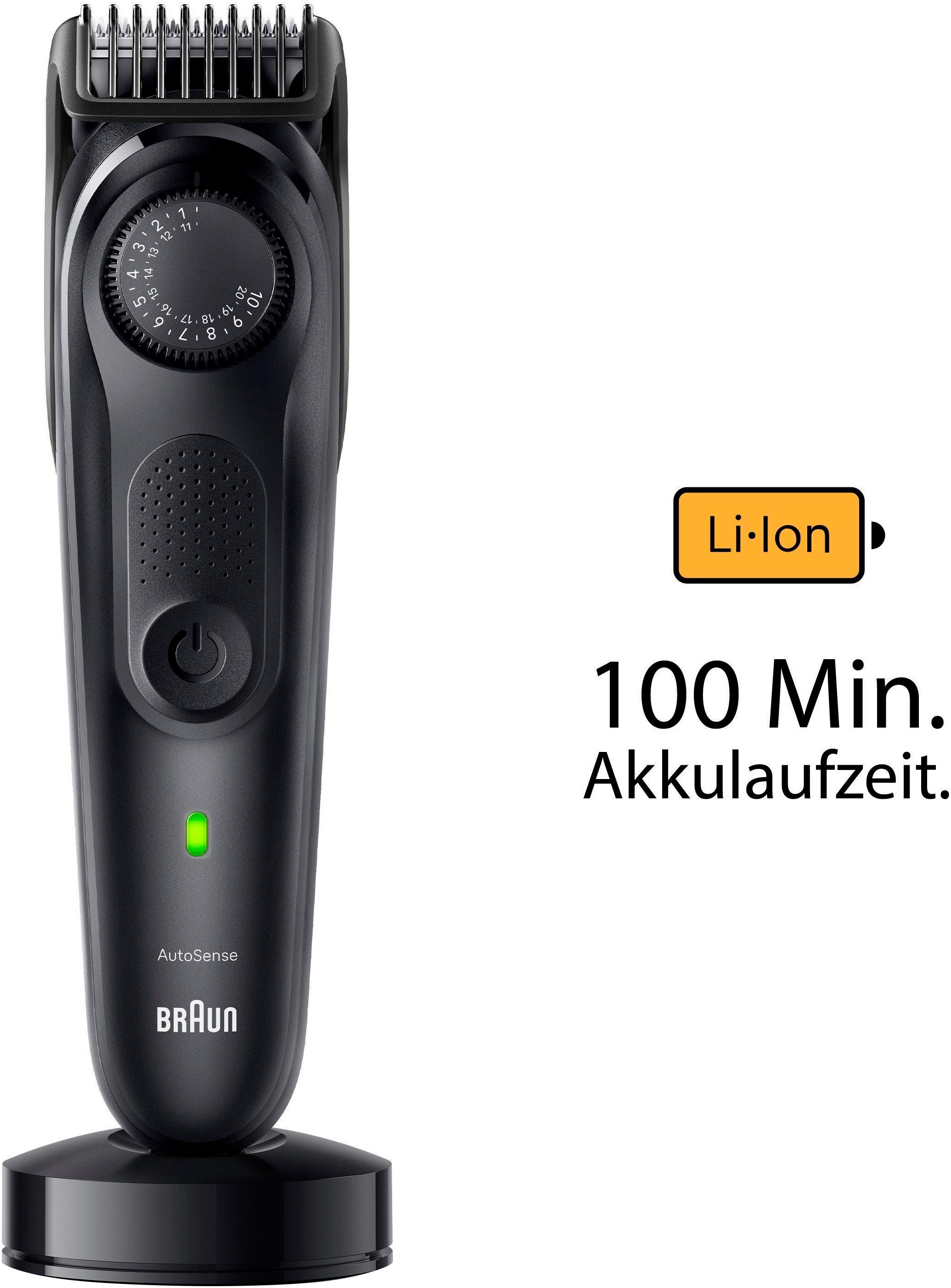 Braun Haarschneider »Barttrimmer BT7440«, 40 Einstellungen, Wasserdicht
