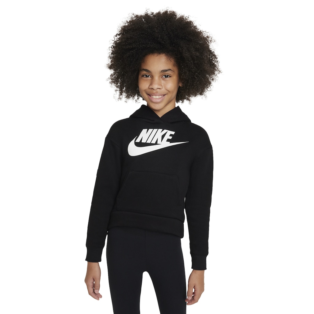 Nike Sportswear Kapuzensweatshirt »CLUB FLEECE HIGH LOW PULLOVER für Kinder«