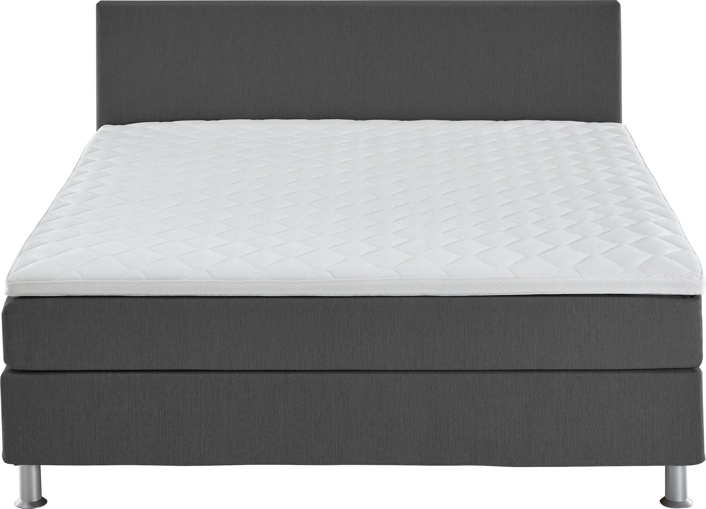 ATLANTIC home collection Boxbett »Edison«, inkl. Bonnellfederkern-Matratze und Topper