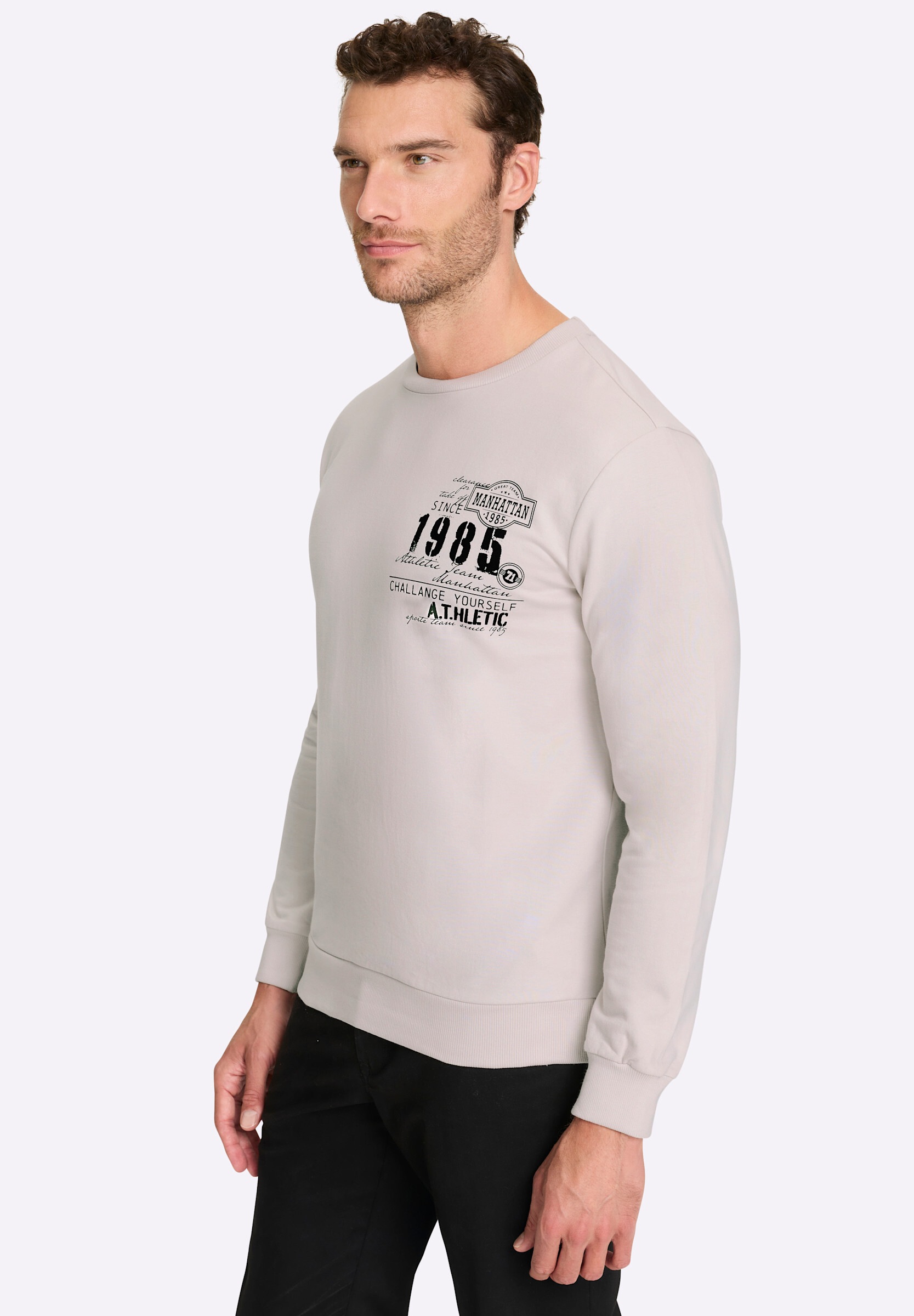 Witt Trainingsshirt »Sweatshirt Sweatshirt mit Bündchenabschlüssen«
