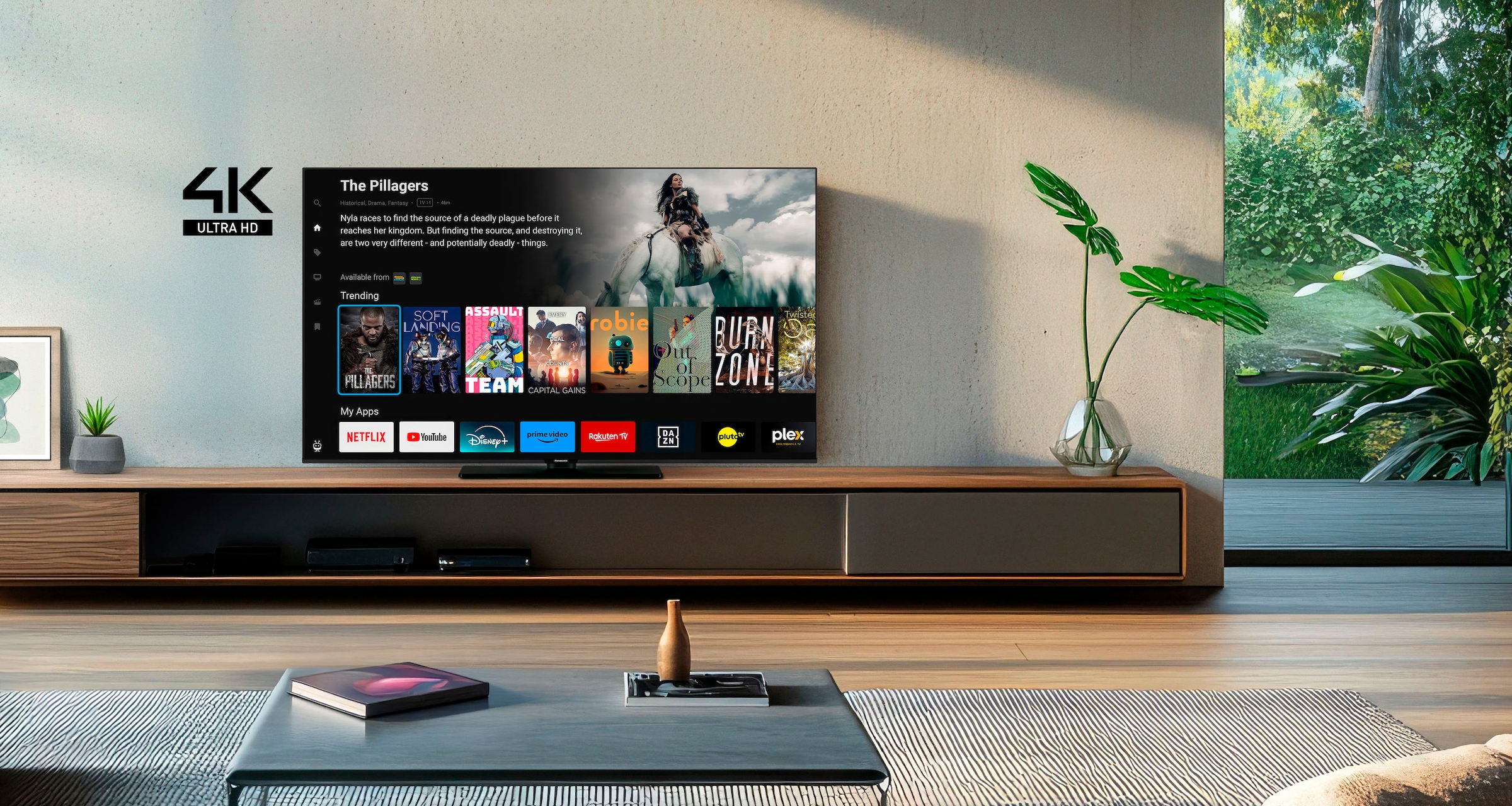 Panasonic LED-Fernseher »TB-50W61AEZ«, 4K Ultra HD, Smart-TV