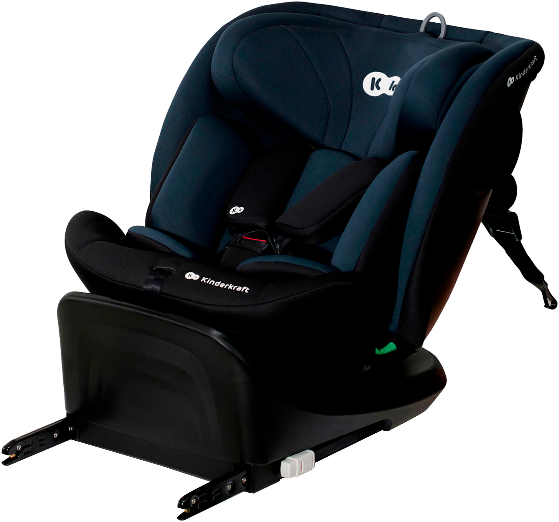 Kinderkraft Autokindersitz »I-GROW i-Size« Klasse 0 / 1 / II / III (bis 36 kg) 360° – drehbarer Kindersitz in schwarz