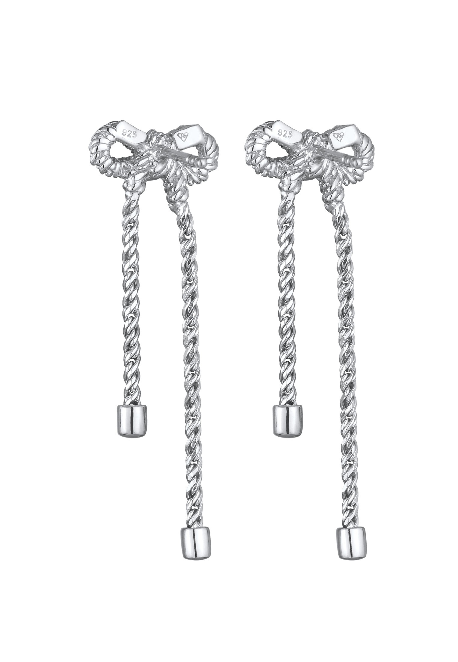 Elli Paar Ohrstecker »Ohrringe Ohrstecker Schleife für Party | 925 Sterling Silber«