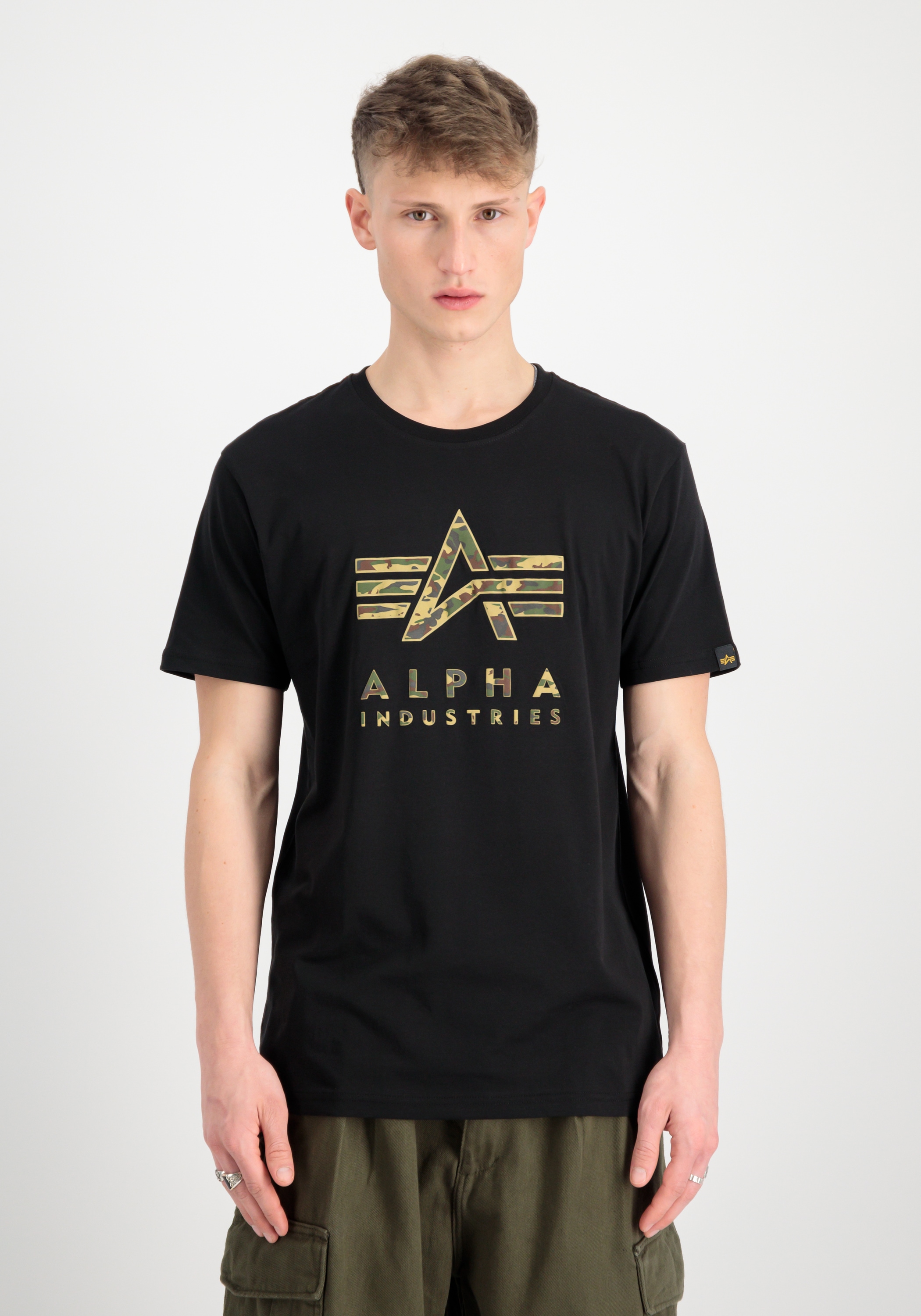 Alpha Industries T-Shirt »Camo Puff Print T-Shirt T-Shirt«