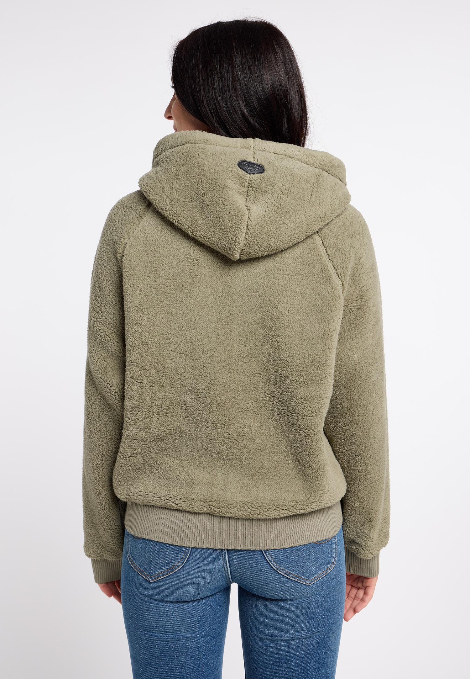 Ragwear Sweatjacke »TALIANA«, aus weichem Teddy Plüsch
