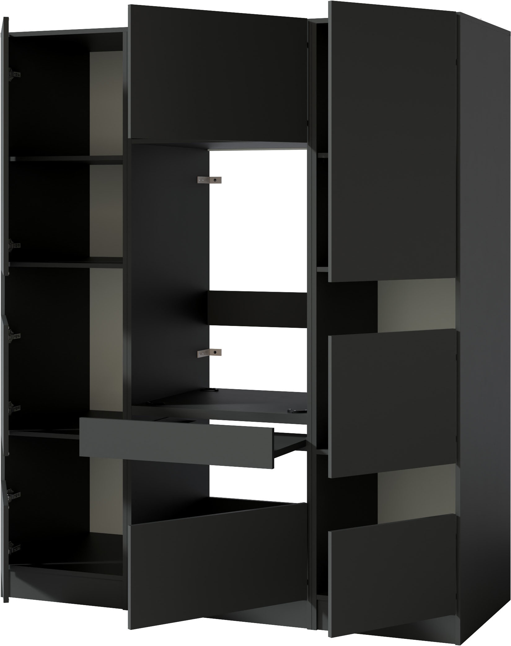 BASIC by Balculina Mehrzweckschrank-Set »Washhome B/T/H 168x68x200 cm« 3 Stk. tlg.