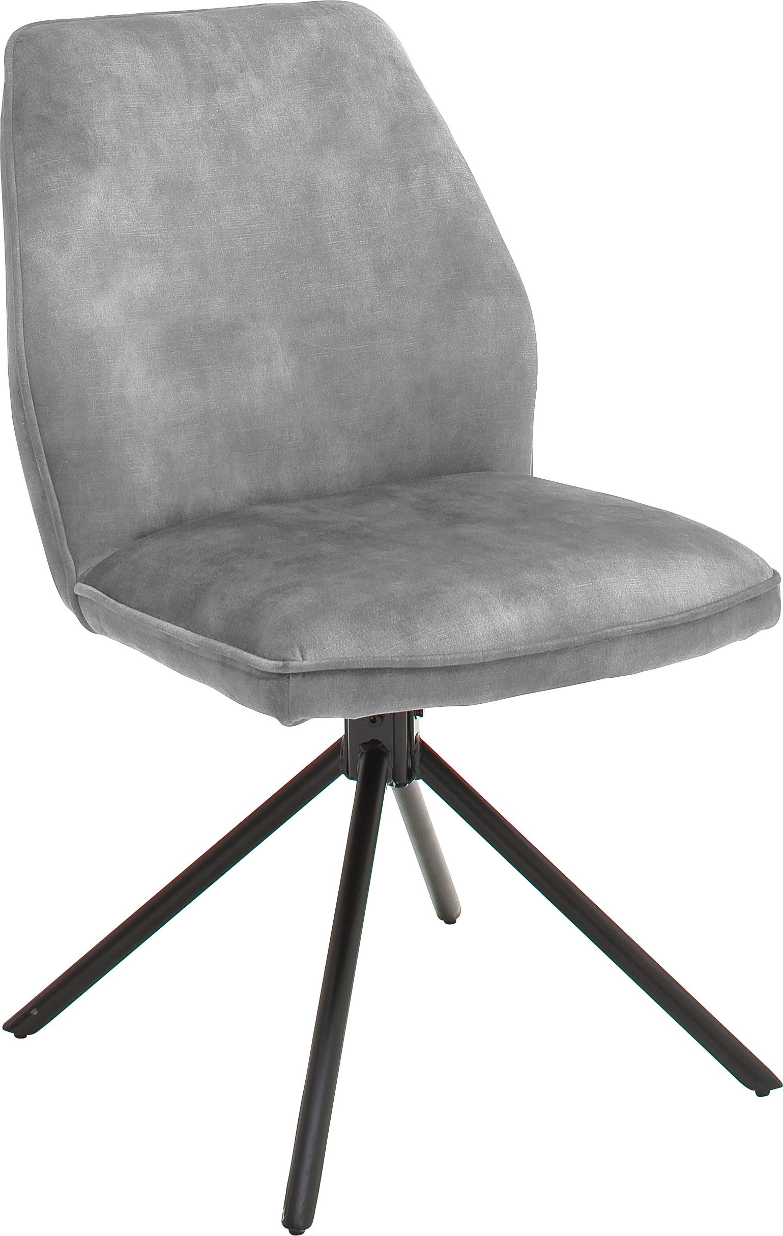 MCA furniture Esszimmerstuhl »Ottawa«, (Set), 2 St., Vintage, Vintage Veloursoptik mit Keder, Stuhl belastbar bis 120 Kg